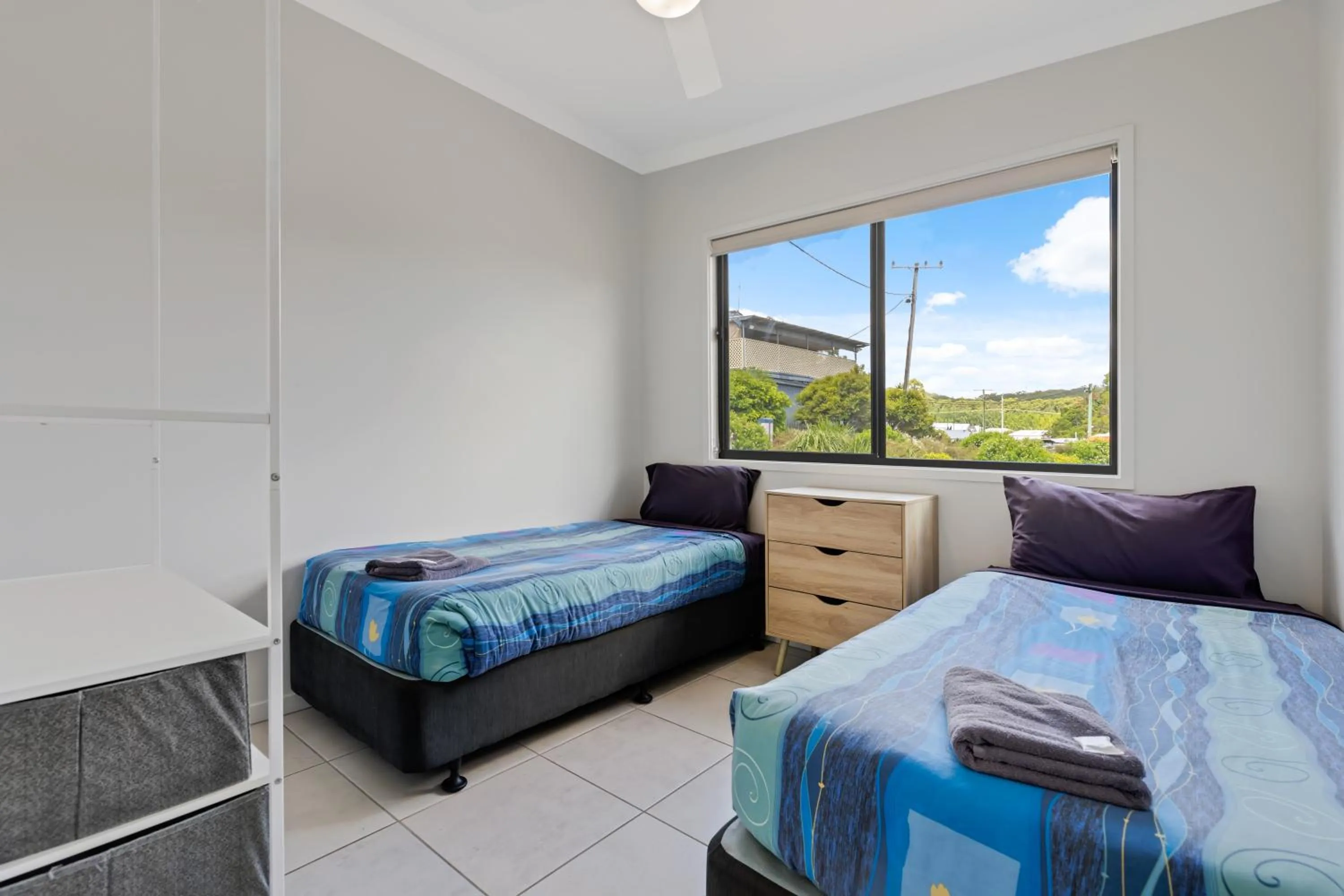Bedroom, Bed in Yandina Caravan Park