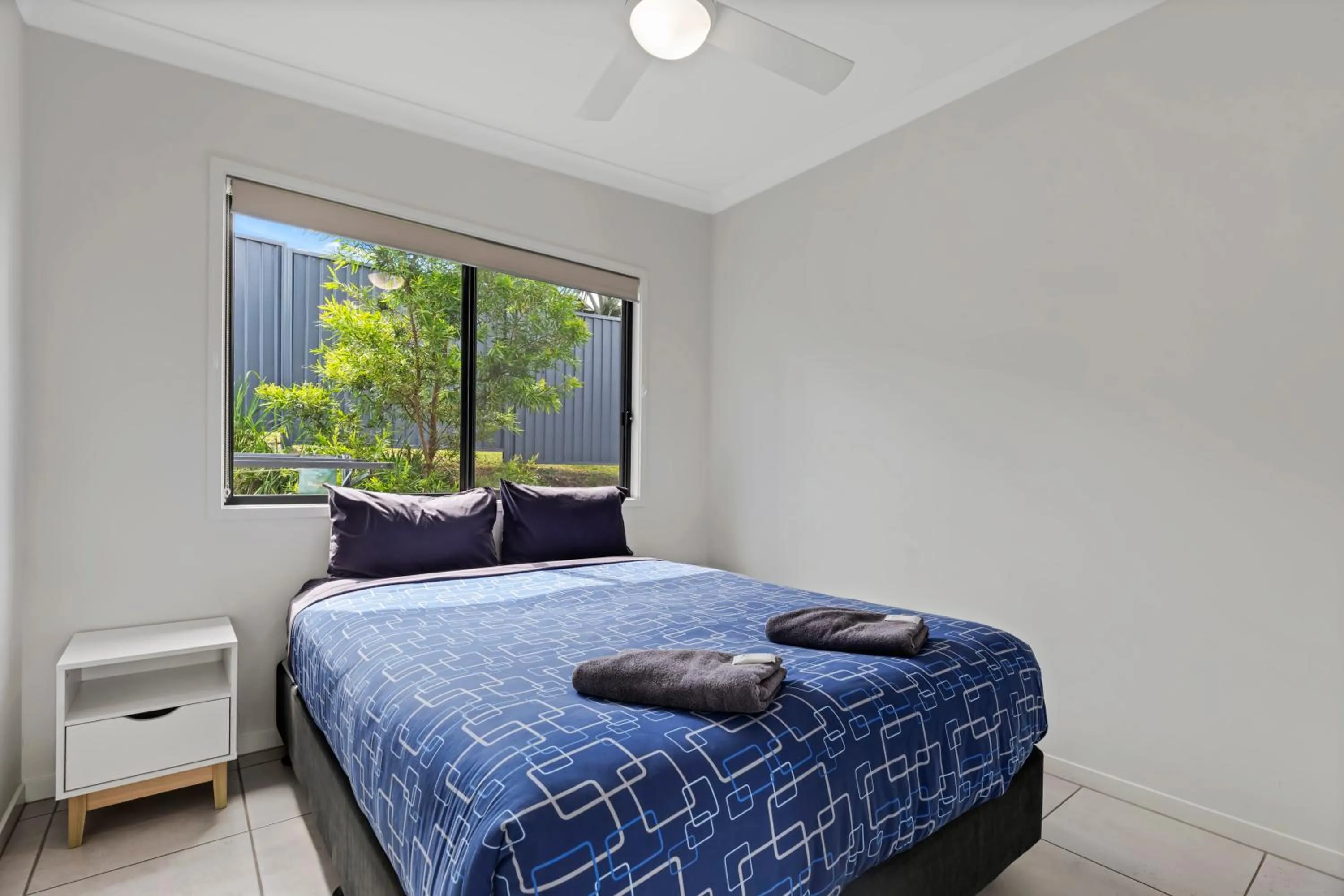 Bed in Yandina Caravan Park
