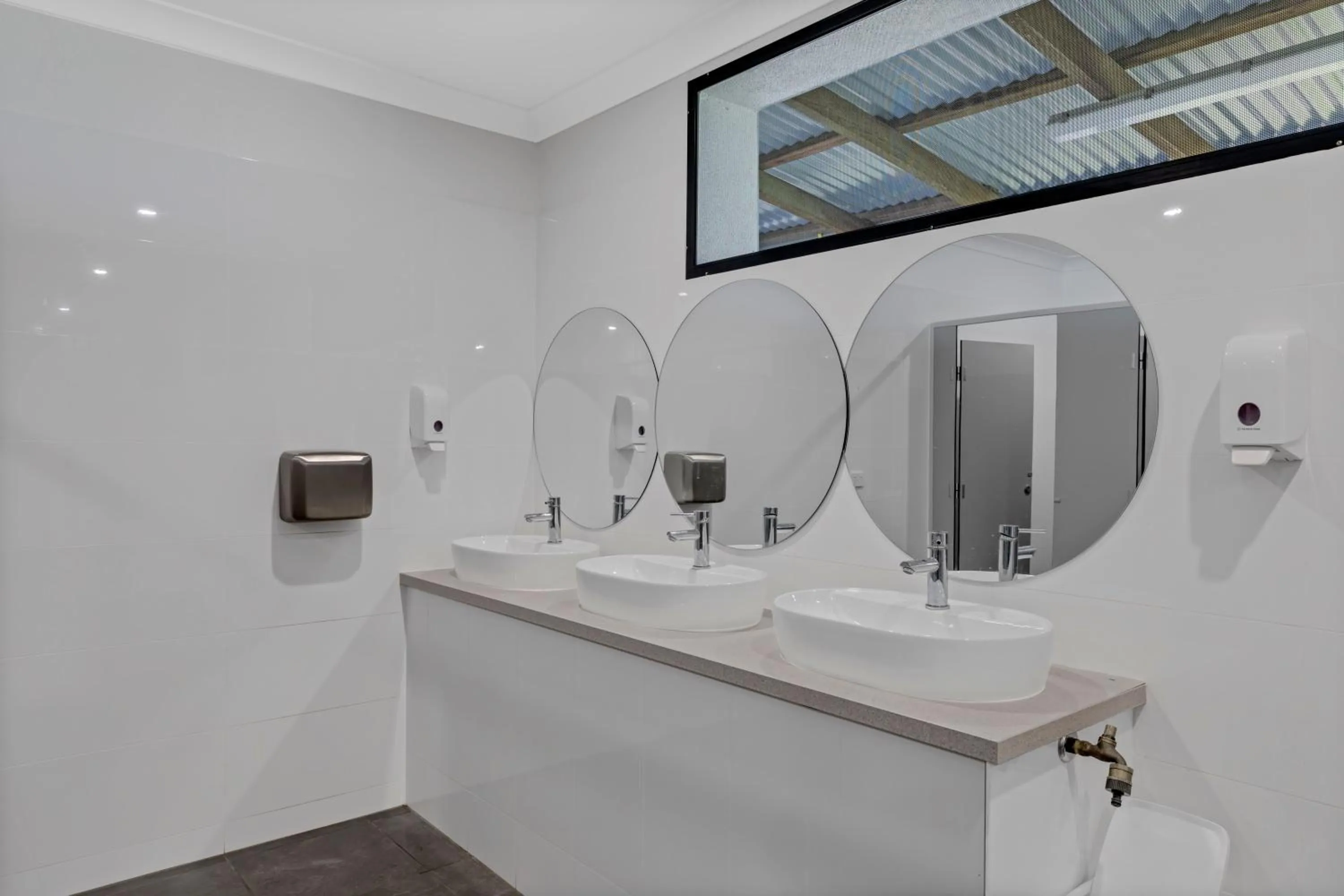 Bathroom in Yandina Caravan Park