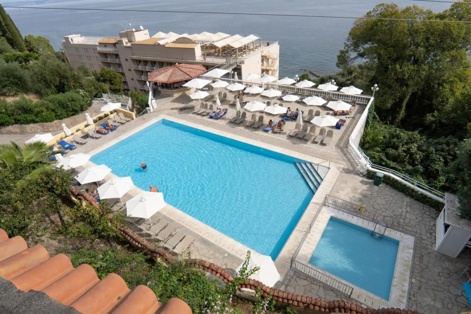 Swimming pool in Louis Ionian Sun