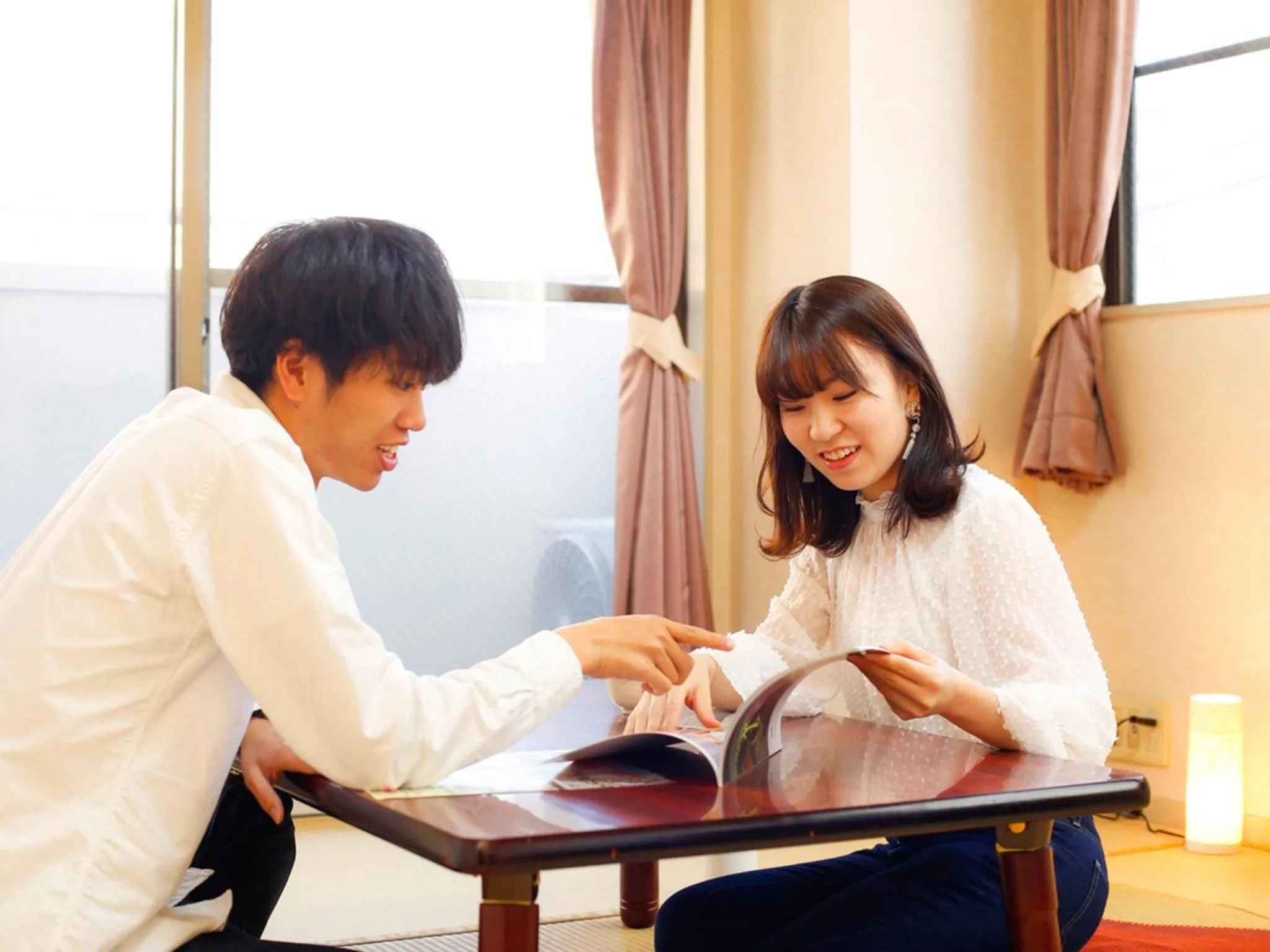 Guests in Kyomai Inn