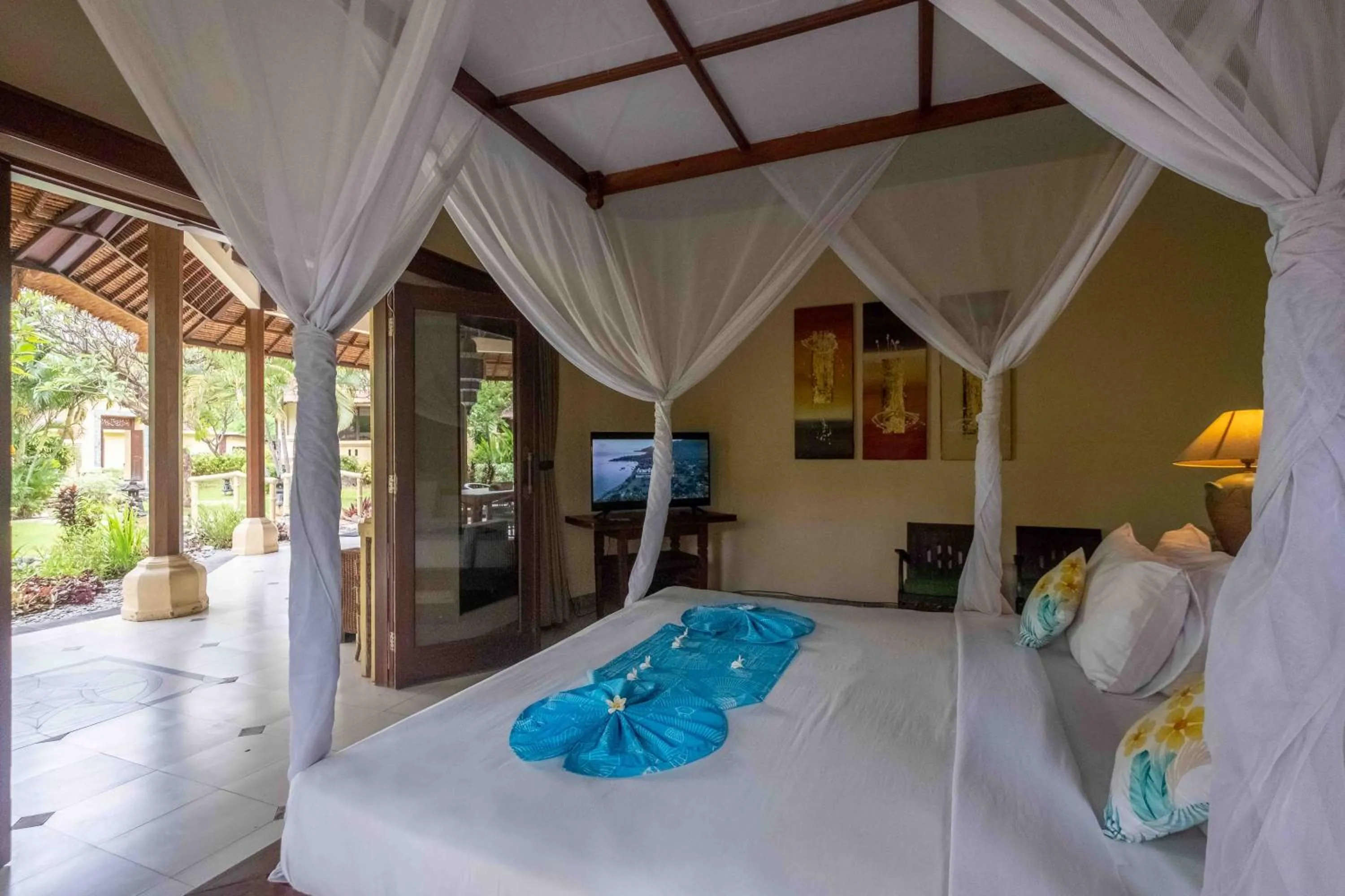 Bedroom, Bed in Amertha Bali Villas
