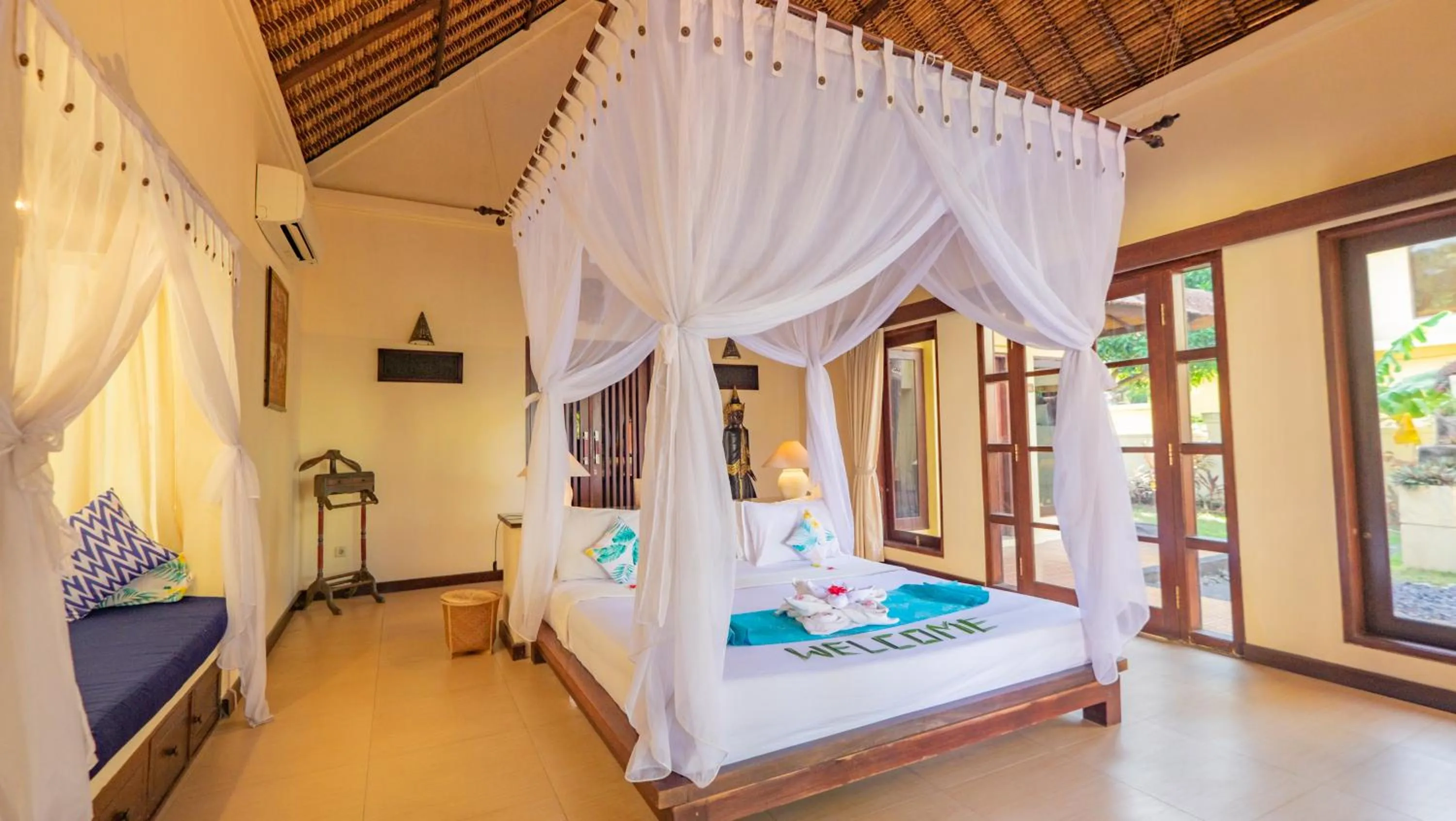 Photo of the whole room, Bed in Amertha Bali Villas