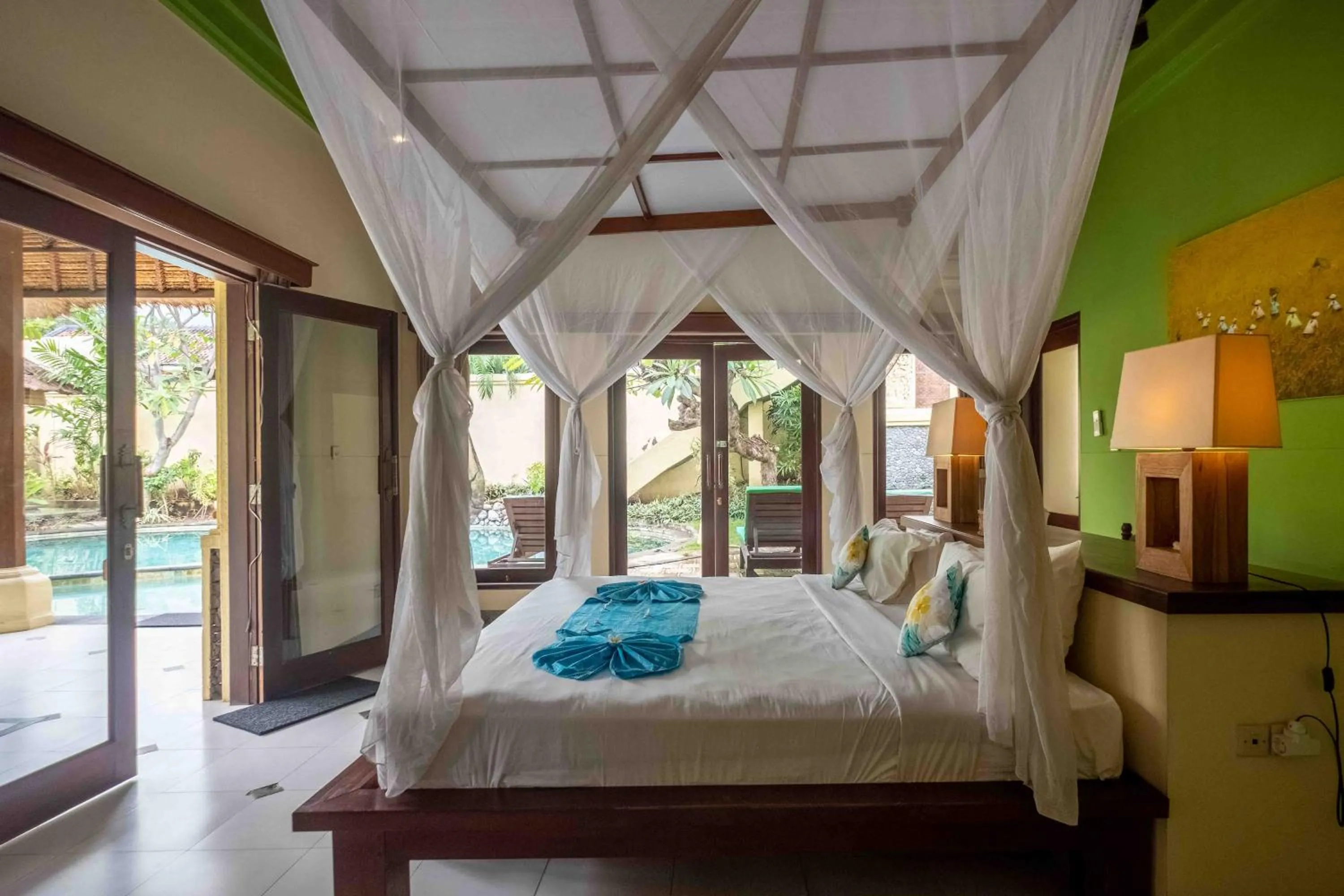 Bedroom, Bed in Amertha Bali Villas