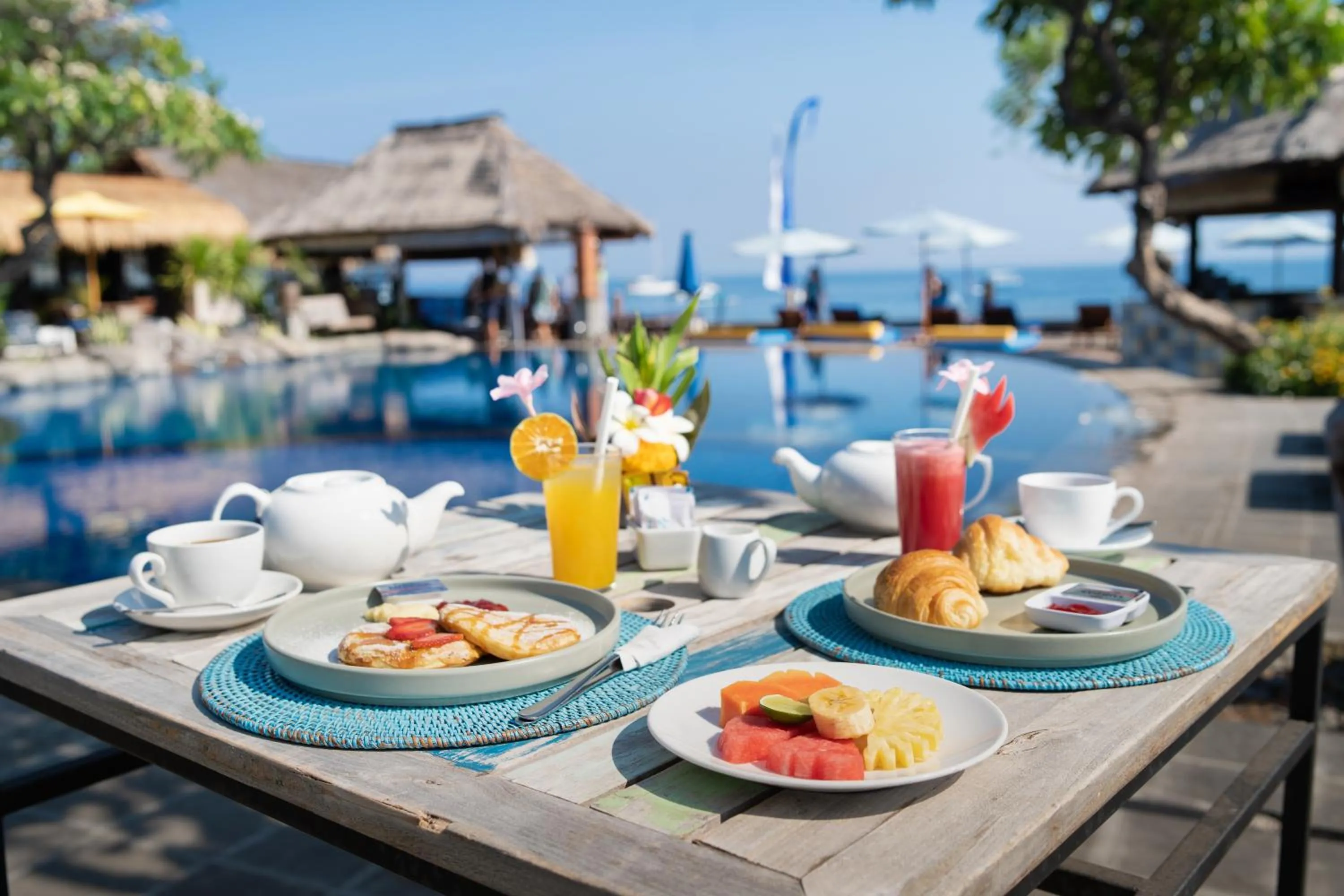 Breakfast in Amertha Bali Villas