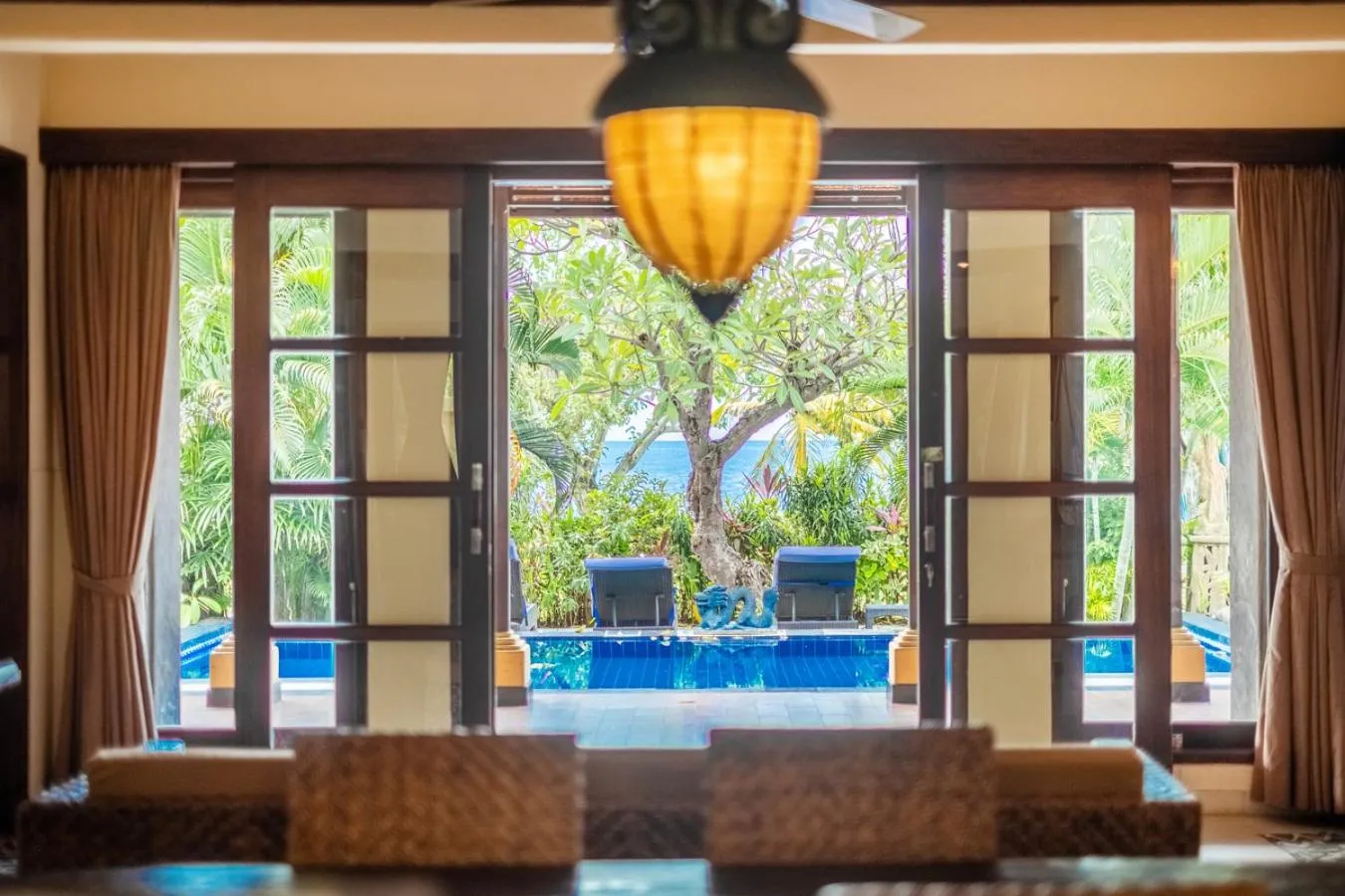 Living room in Amertha Bali Villas