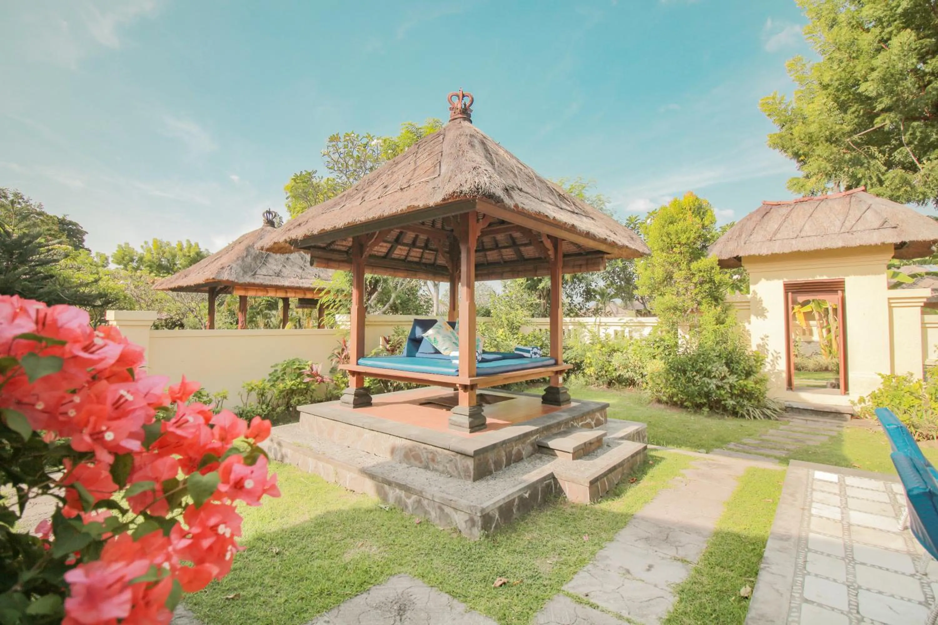 Garden view in Amertha Bali Villas
