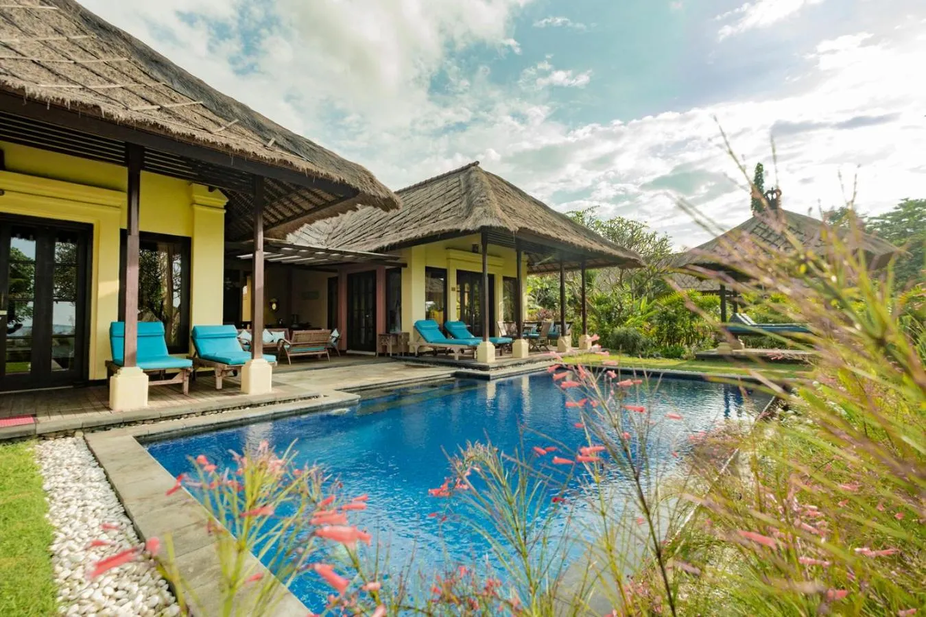 Garden in Amertha Bali Villas