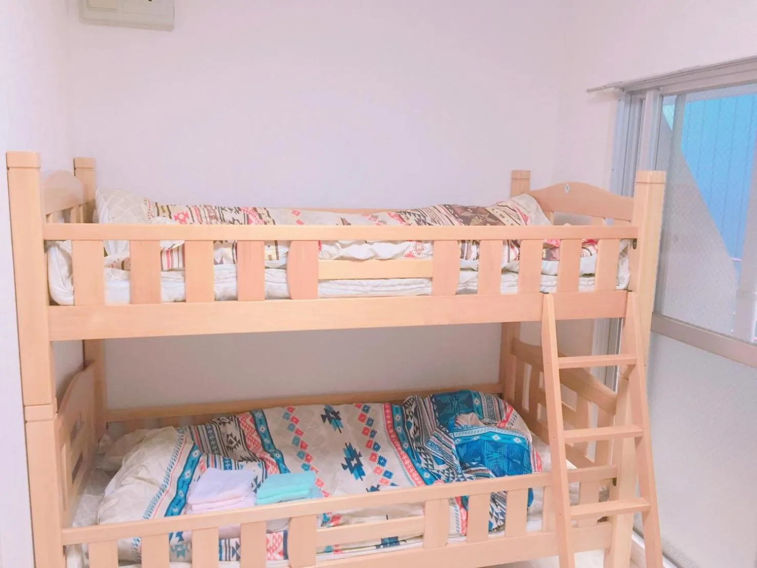 bunk bed, Bed in Cocone house Ohoripark