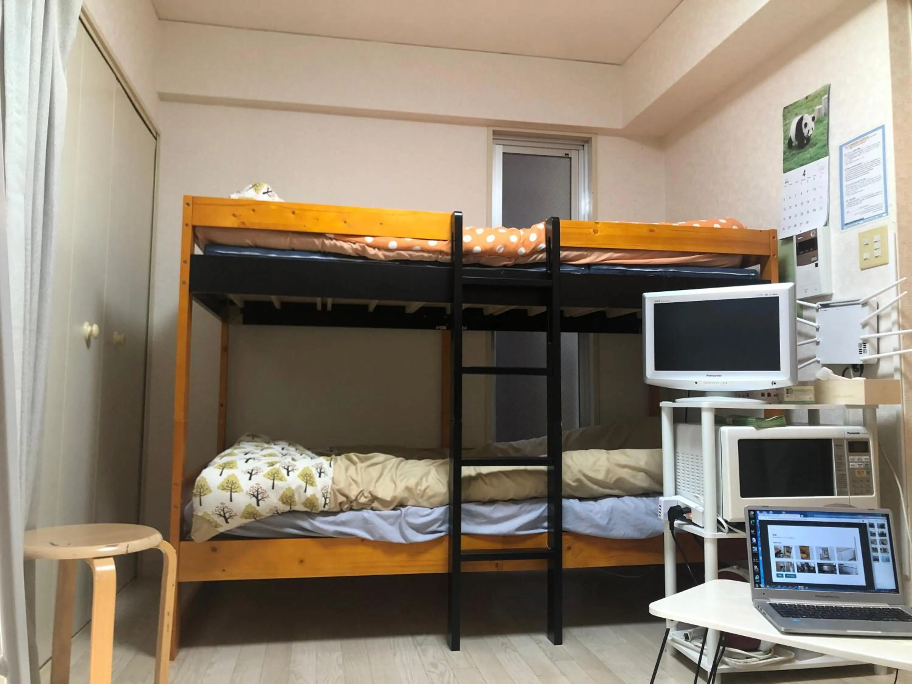 bunk bed, Bed in Cocone house Ohoripark