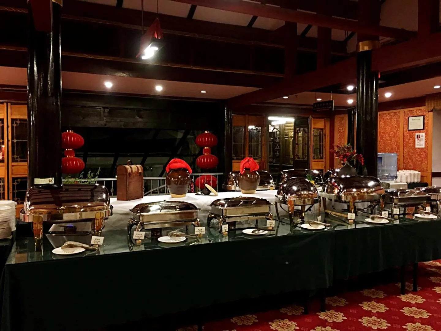 Breakfast in Lijiang Wangfu Hotel