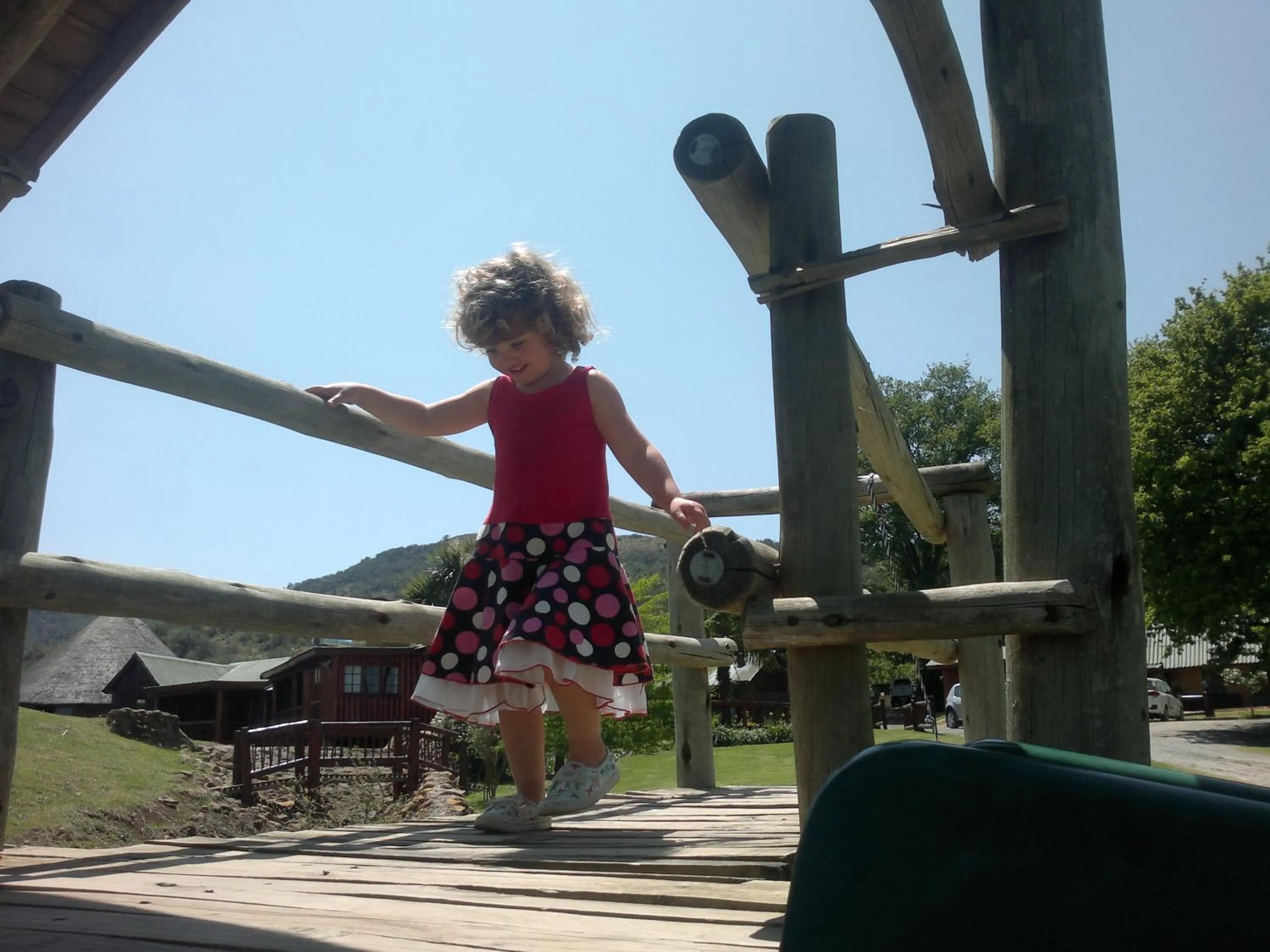 Children play ground in The Old Orchard Guest House