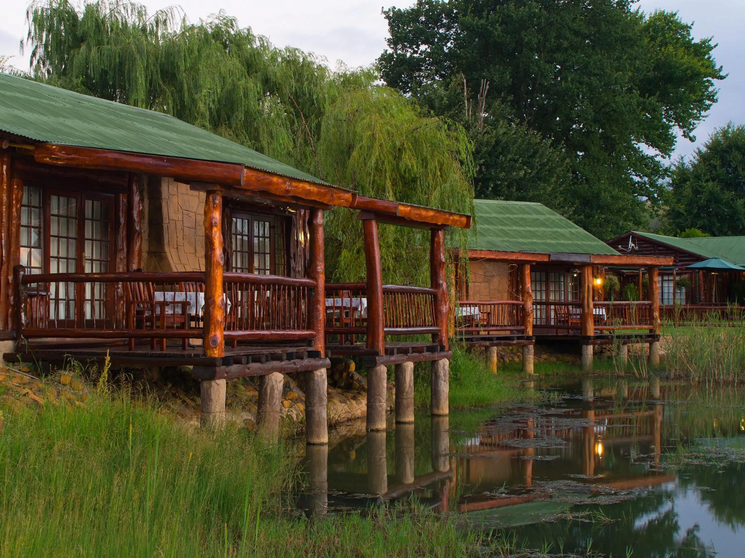 Lake view in The Old Orchard Guest House
