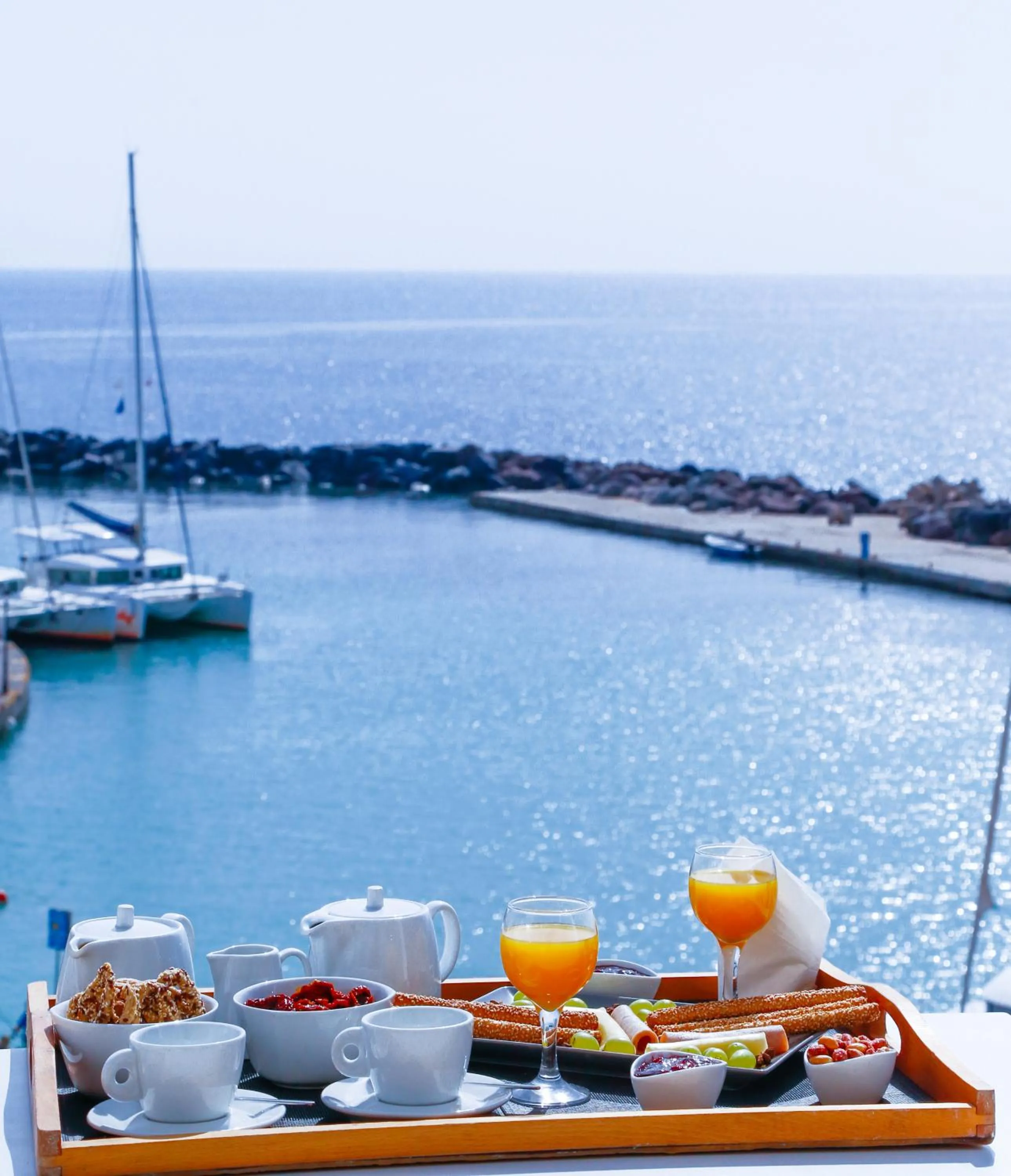 Natural landscape in Notos Therme and Spa