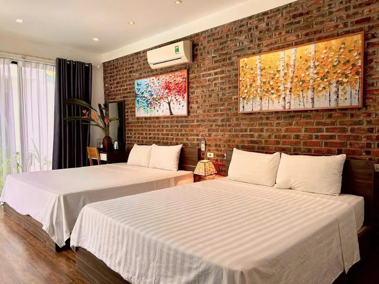 Family Room with Garden View in Tam Coc Boutique Garden Family Room with Garden View in Tam Coc Boutique Garden