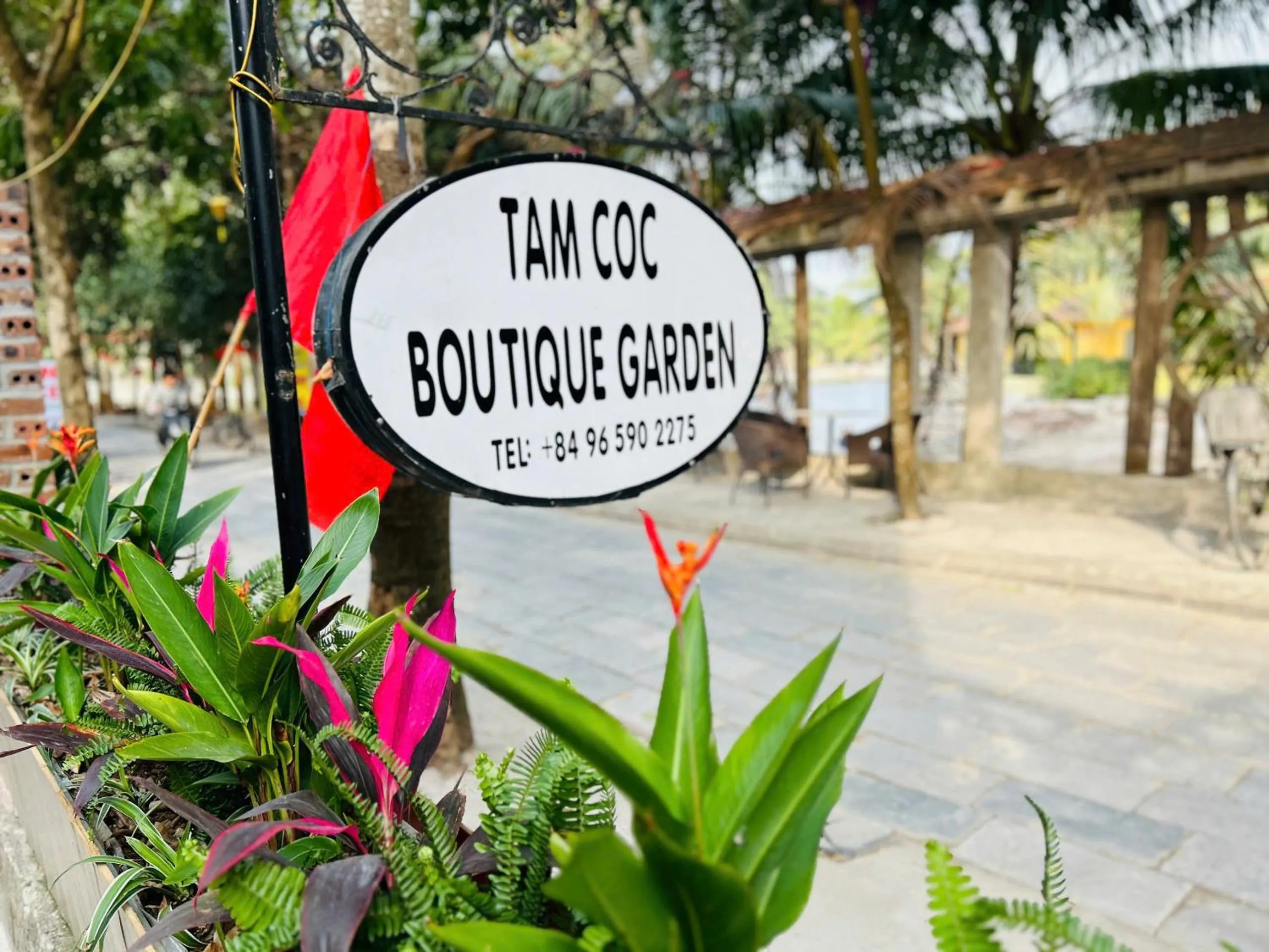 Logo/Certificate/Sign in Tam Coc Boutique Garden
