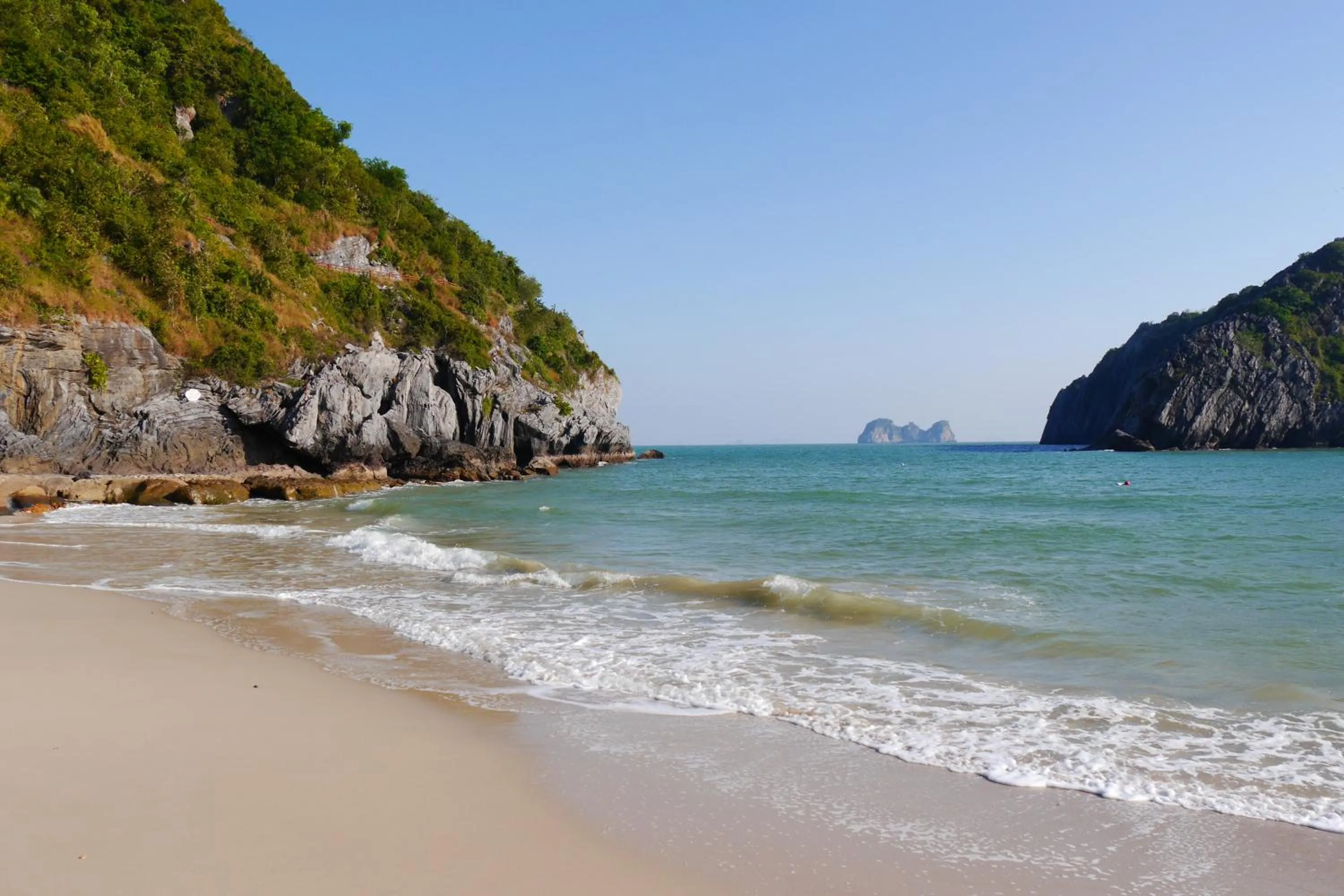 Beach in Sea Balcony Hotel