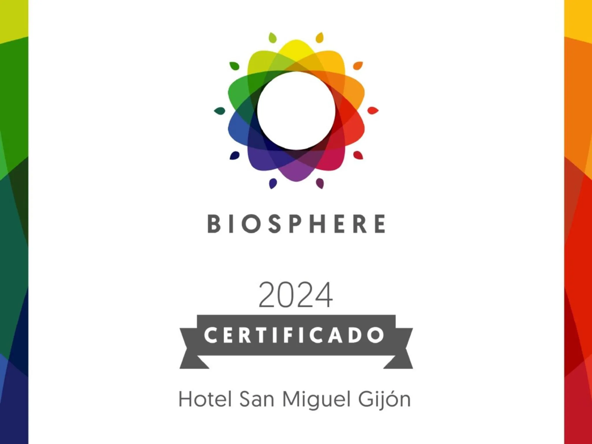 Certificate/Award in Hotel San Miguel