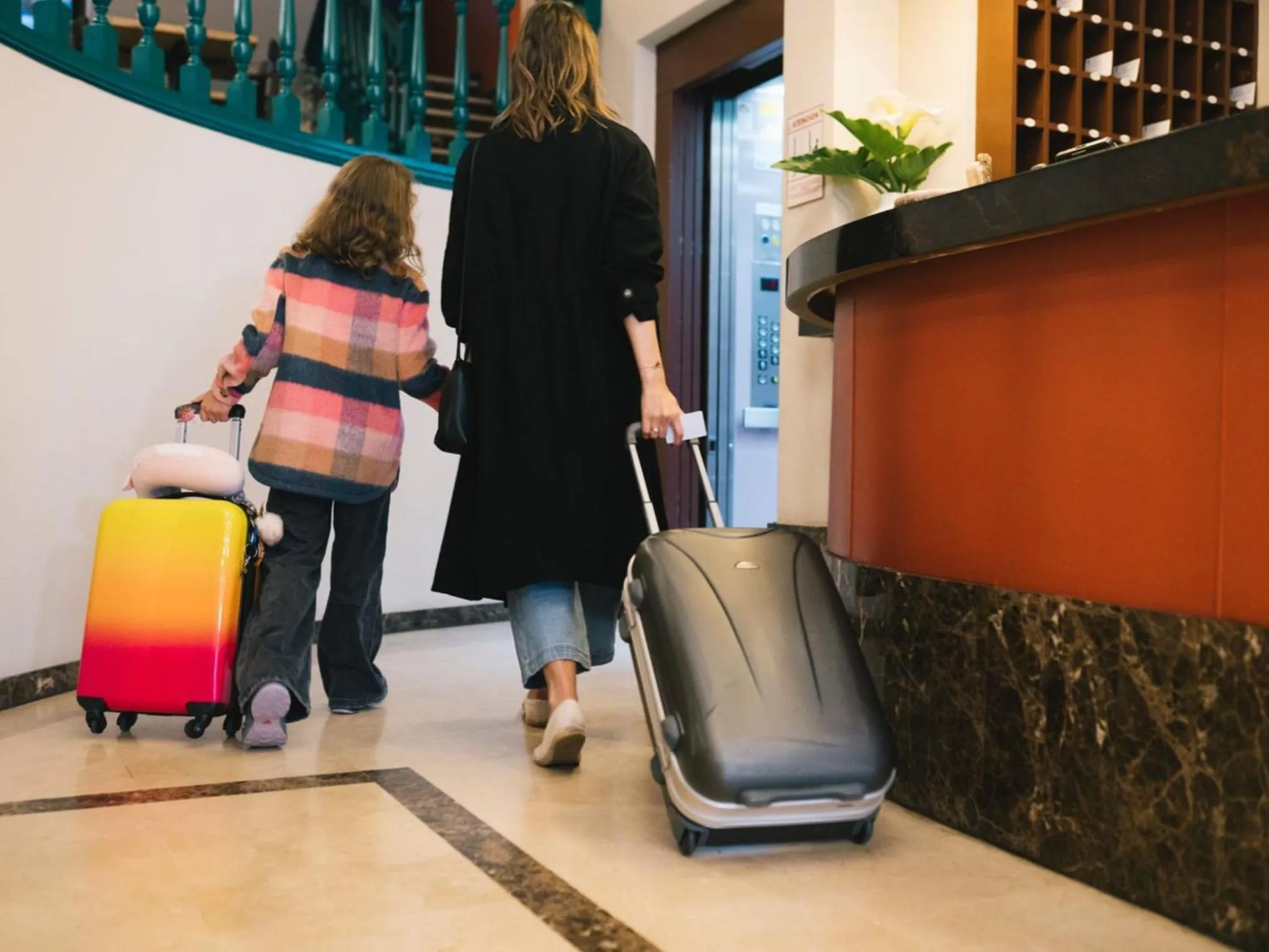 Lobby or reception in Hotel San Miguel