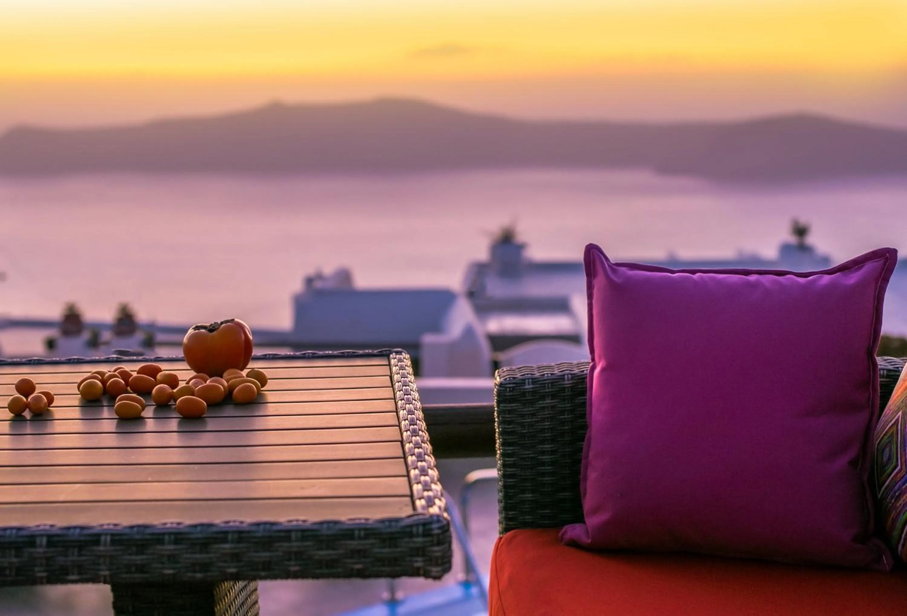 Seating area in Abelonas Retreat