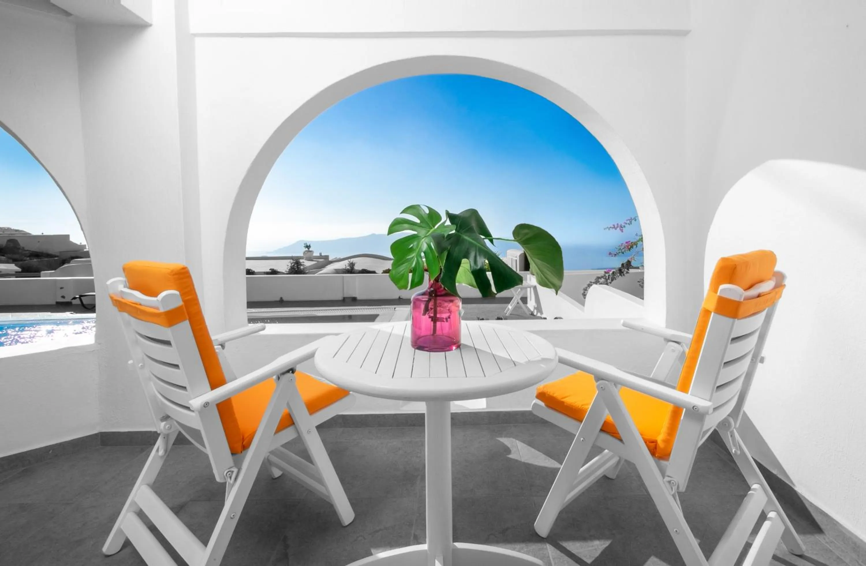 Balcony/Terrace in Abelonas Retreat