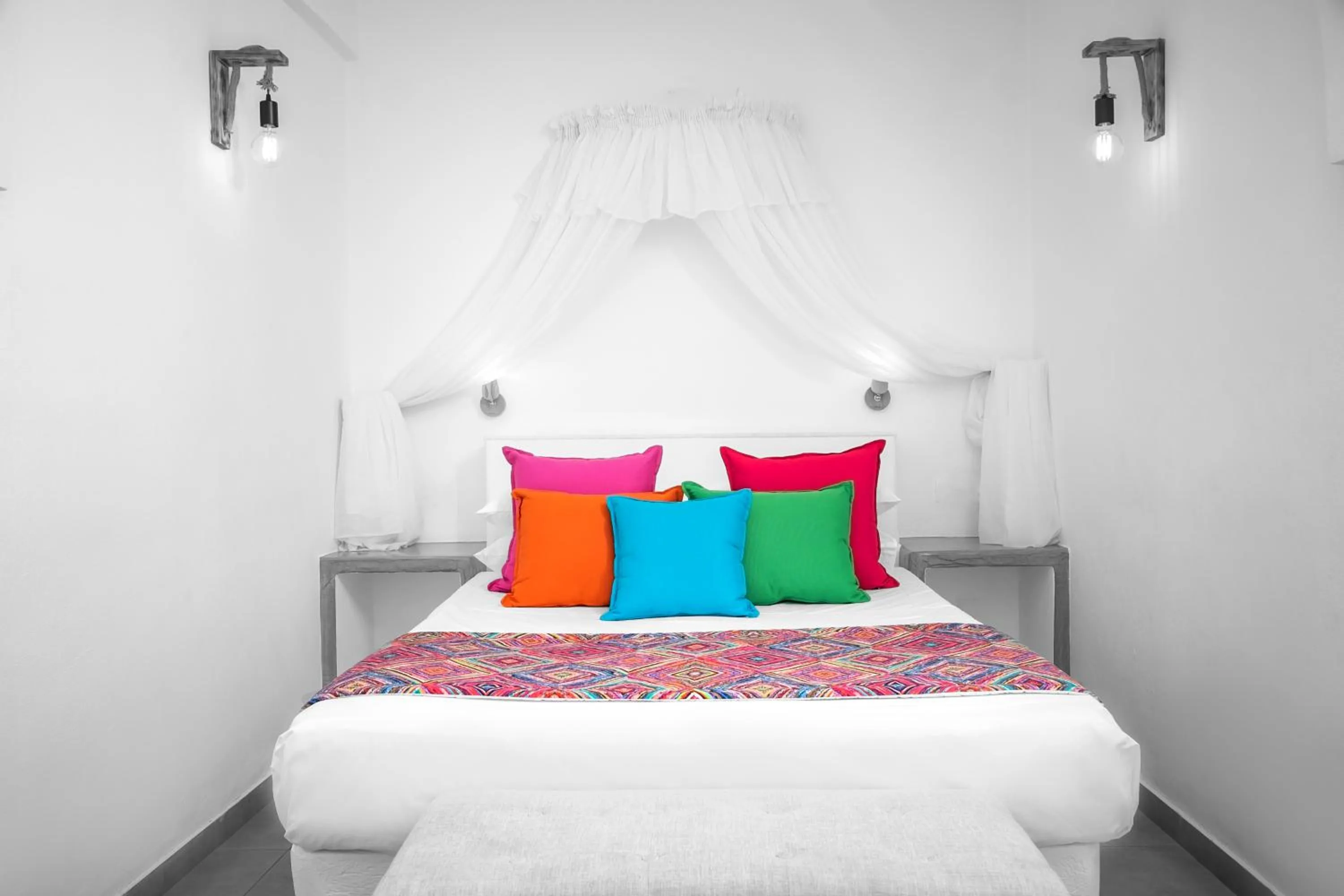 Bed in Abelonas Retreat