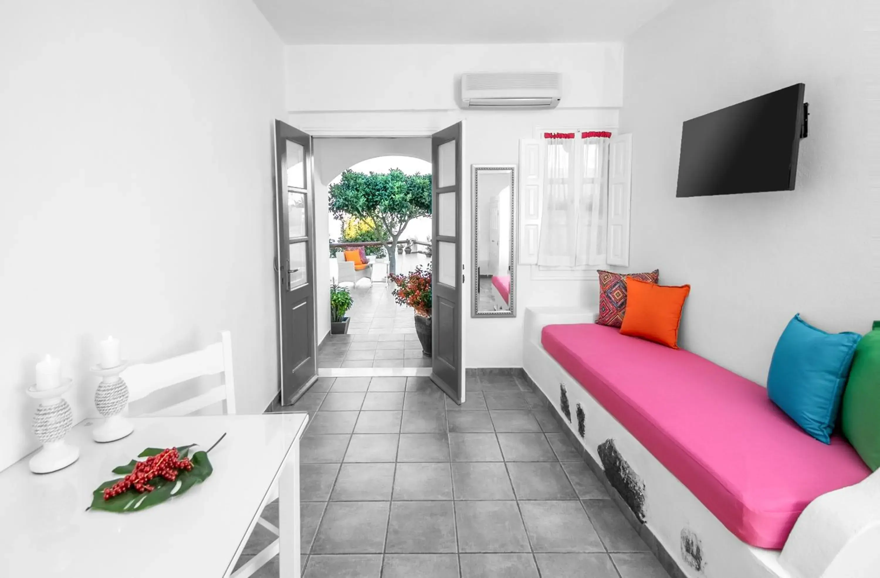 View (from property/room), Bed in Abelonas Retreat View (from property/room), Bed in Abelonas Retreat