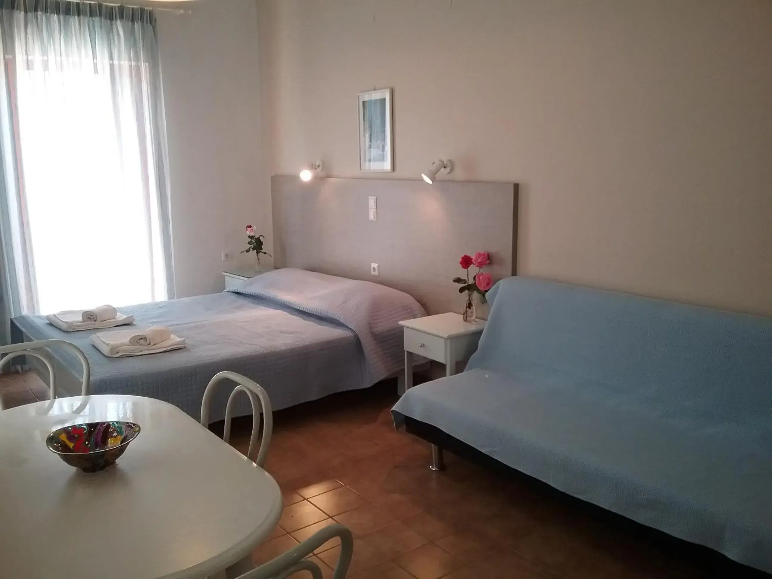 Studio with Side Sea View (2-3 Adults) in Ilona Apartments Chania Studio with Side Sea View (2-3 Adults) in Ilona Apartments Chania