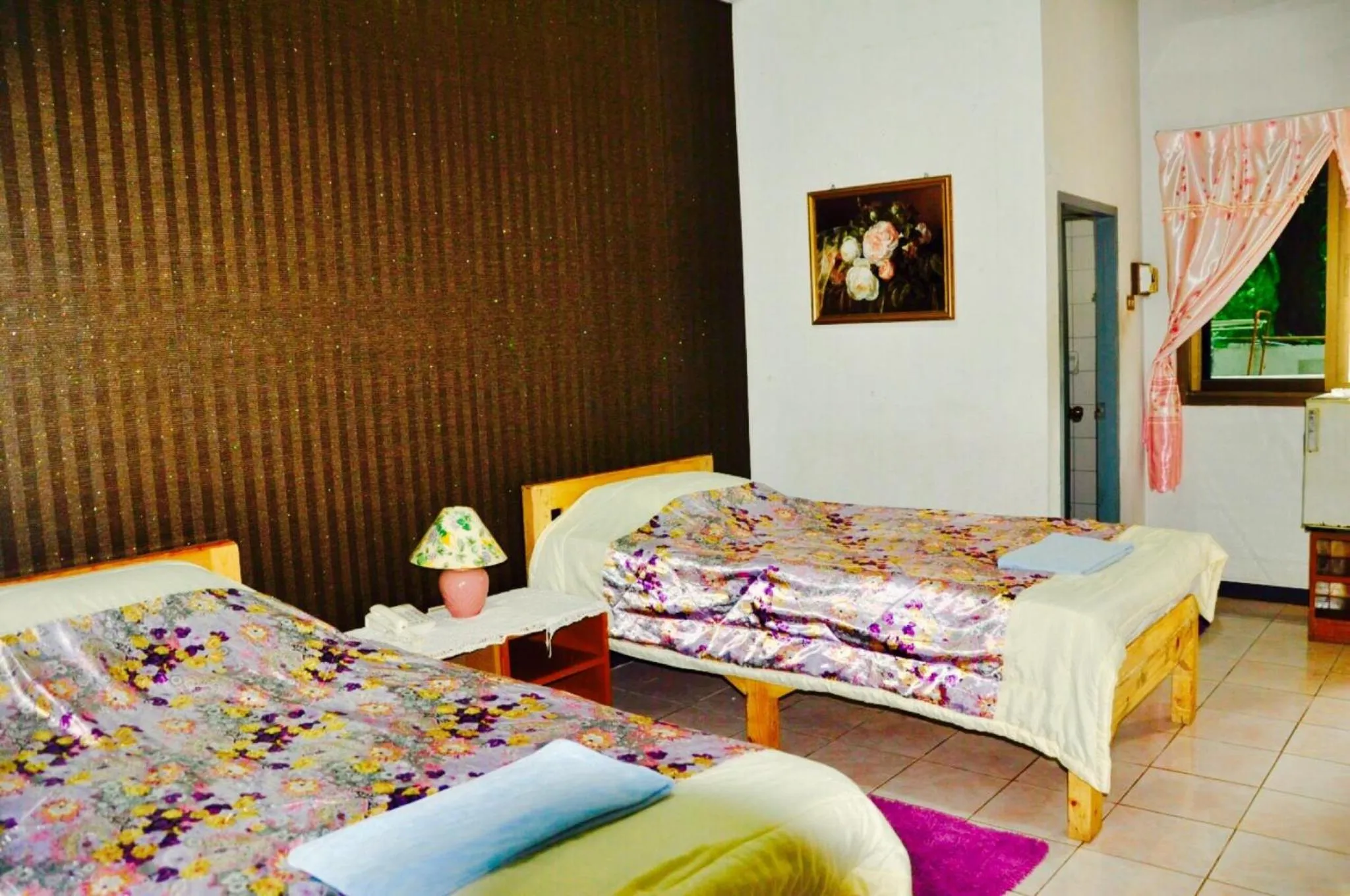 Bed in Wiang Inn Mansion