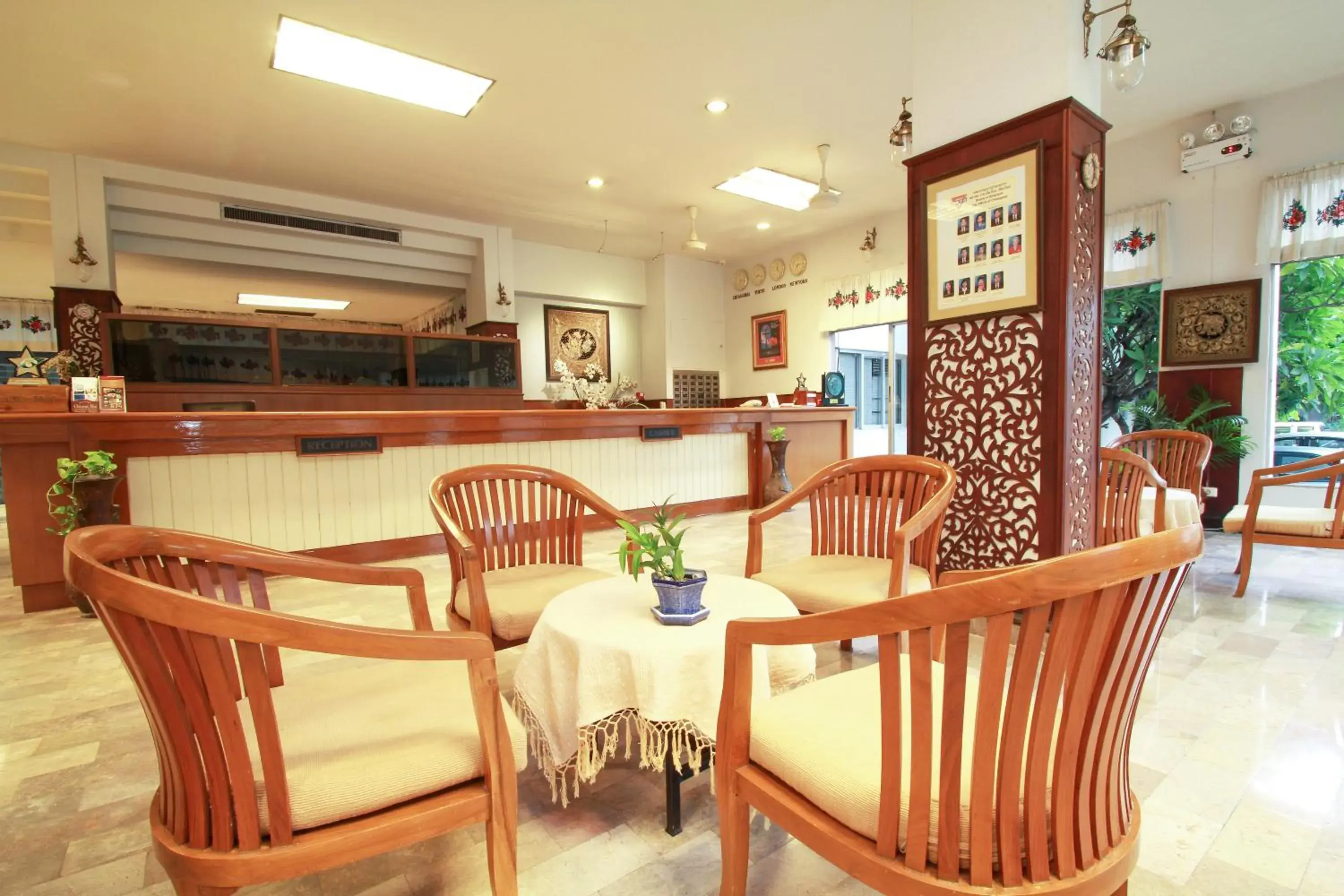 Lobby or reception in The International Hotel Chiang Mai - YMCA Lobby or reception in The International Hotel Chiang Mai - YMCA