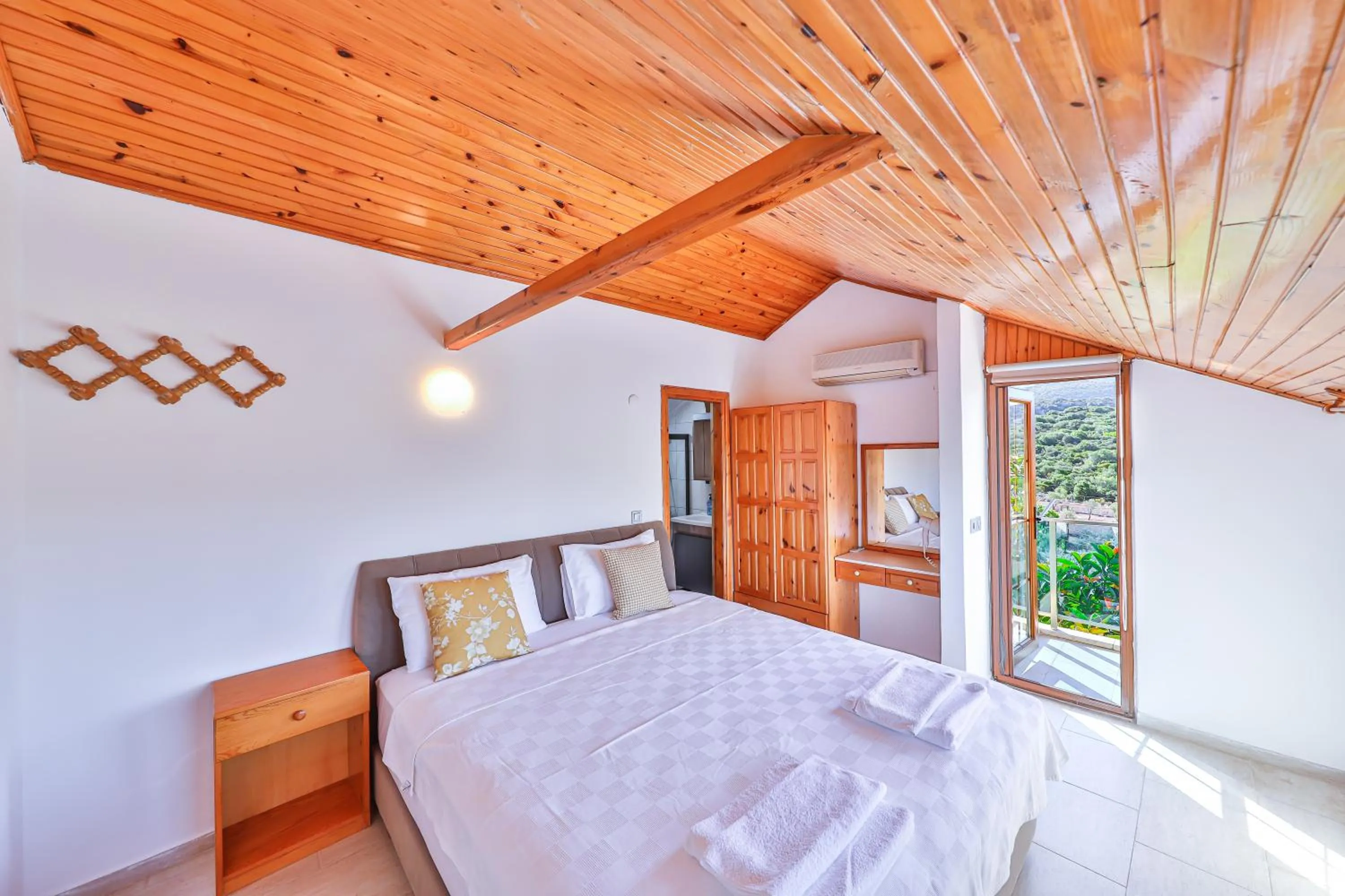 Bedroom, Bed in Villa Dundar - Kas Apartments