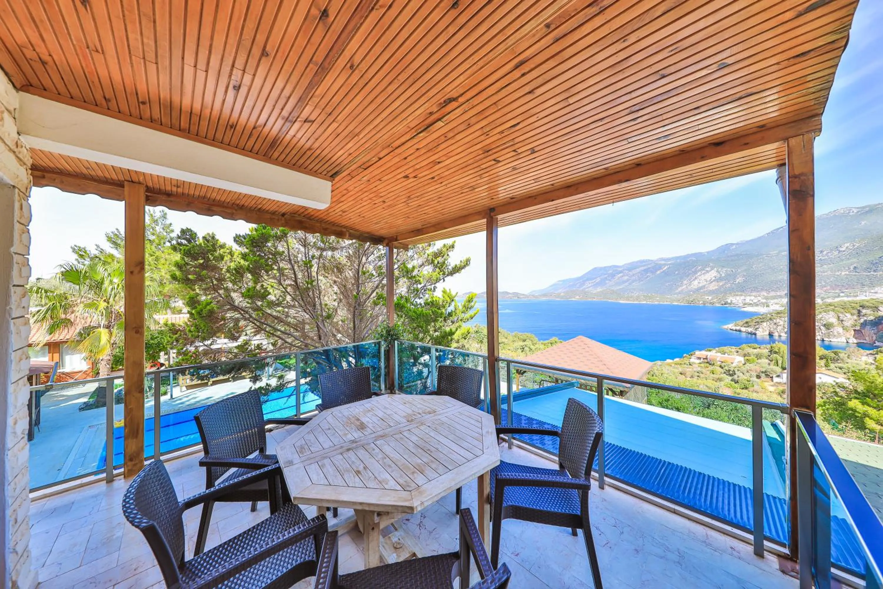 Balcony/Terrace in Villa Dundar - Kas Apartments