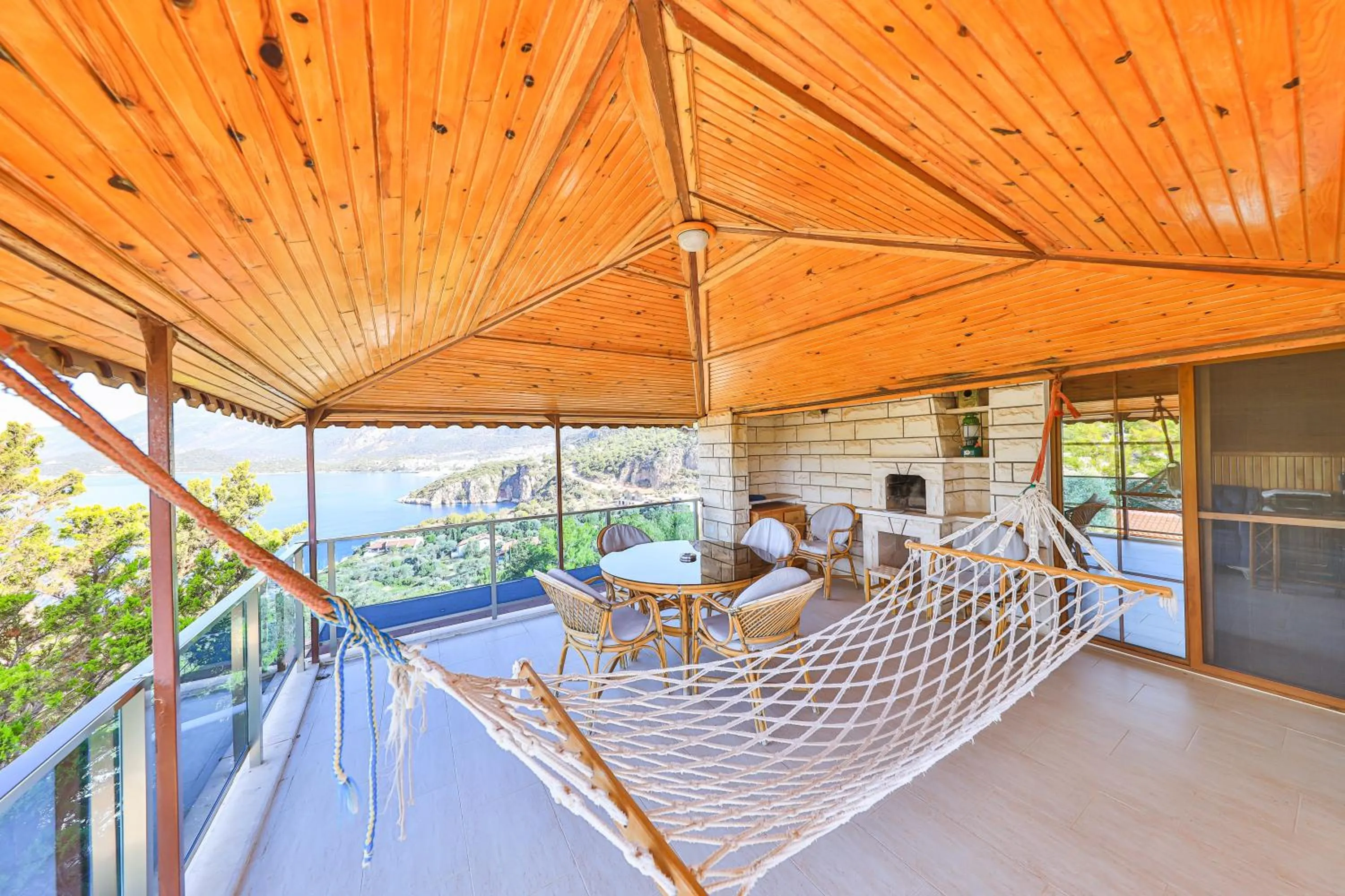 Balcony/Terrace in Villa Dundar - Kas Apartments