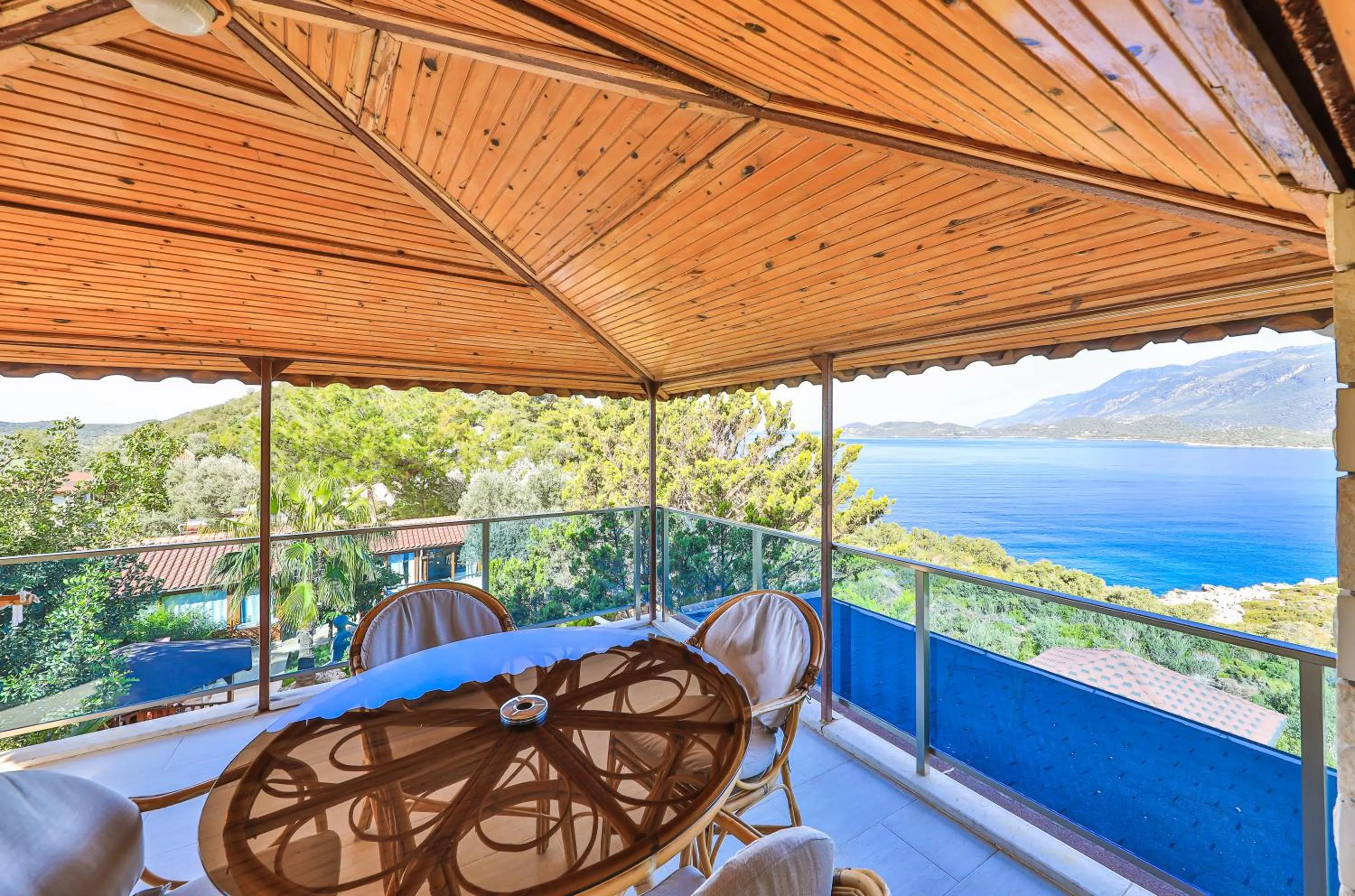 Balcony/Terrace in Villa Dundar - Kas Apartments