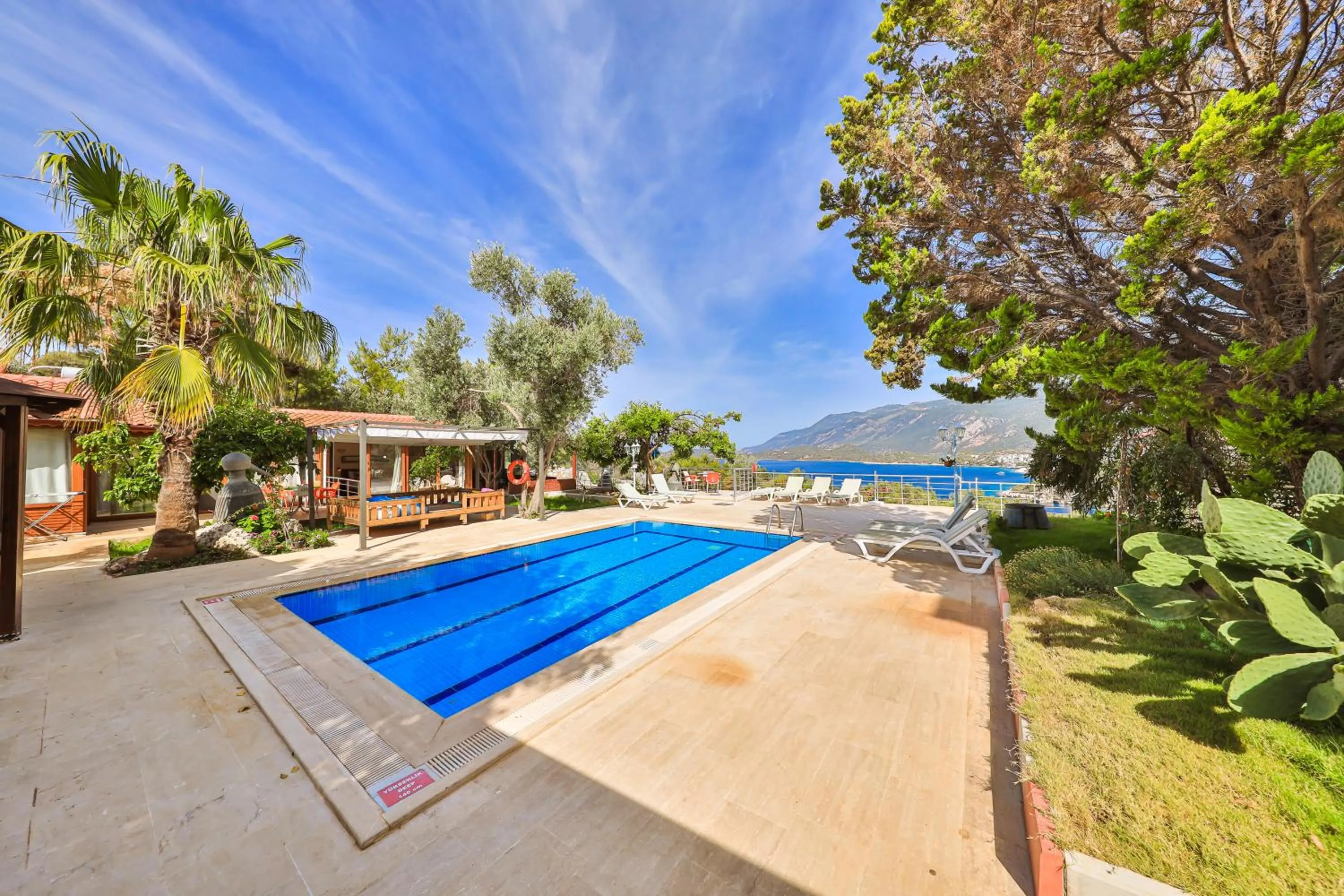 Swimming pool in Villa Dundar - Kas Apartments