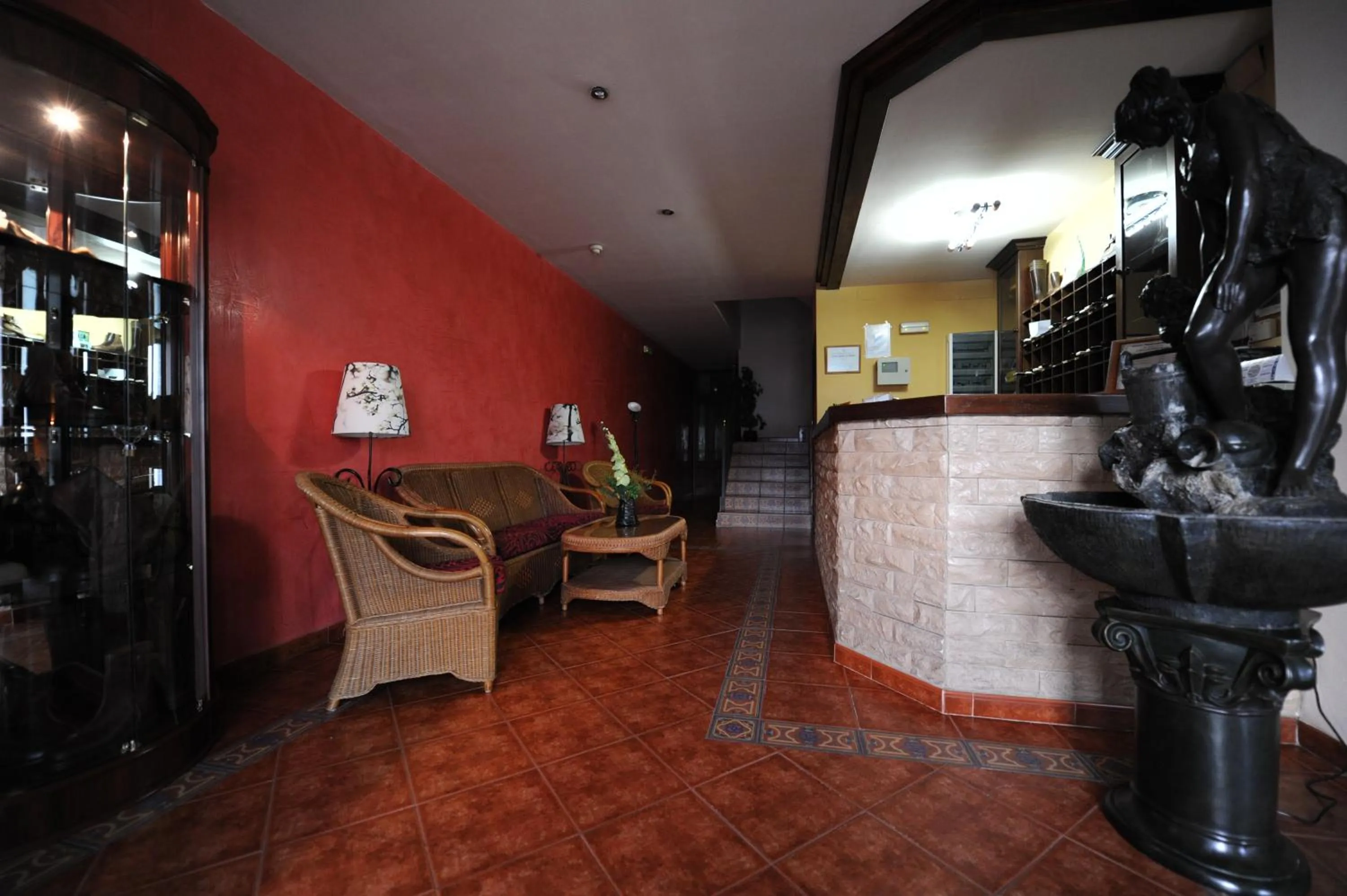 Lobby or reception in Hotel Montearoma