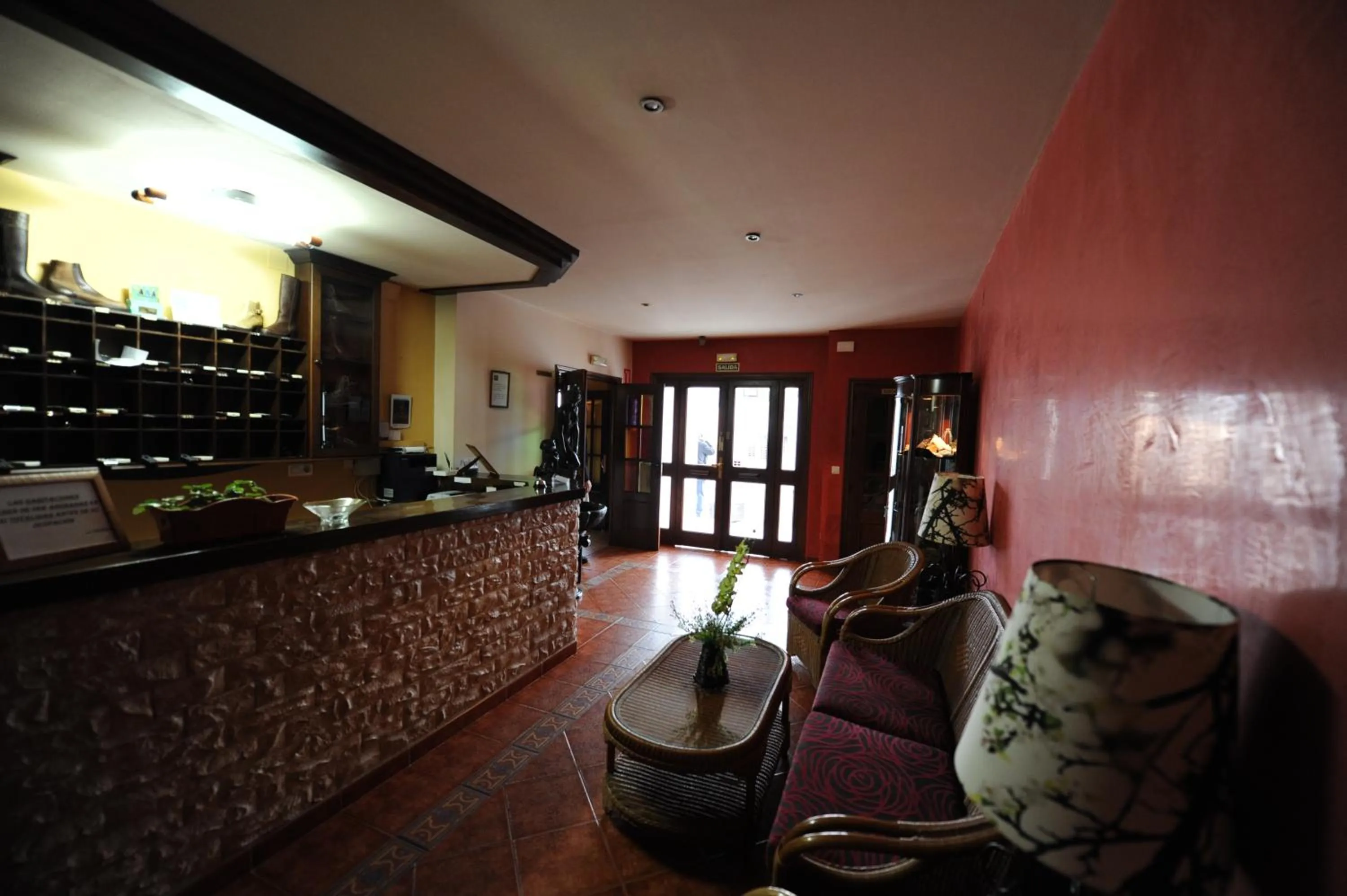 Lobby or reception in Hotel Montearoma