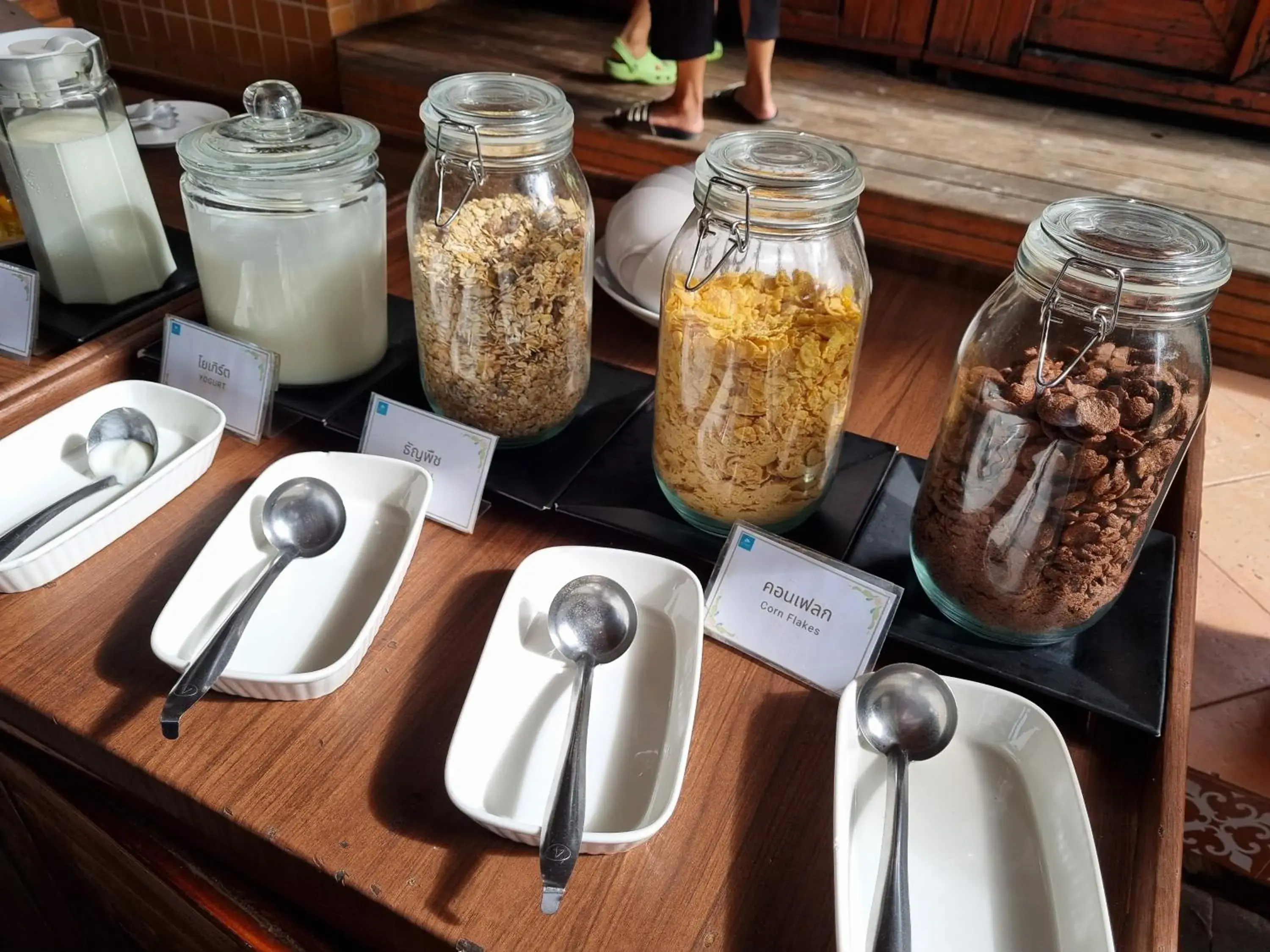 Breakfast in Samed Cabana Resort Breakfast in Samed Cabana Resort