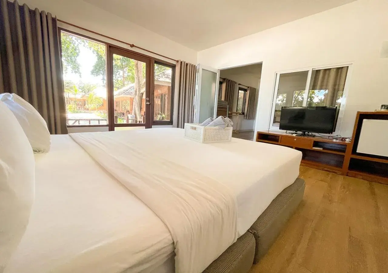 Bed in Samed Cabana Resort Bed in Samed Cabana Resort