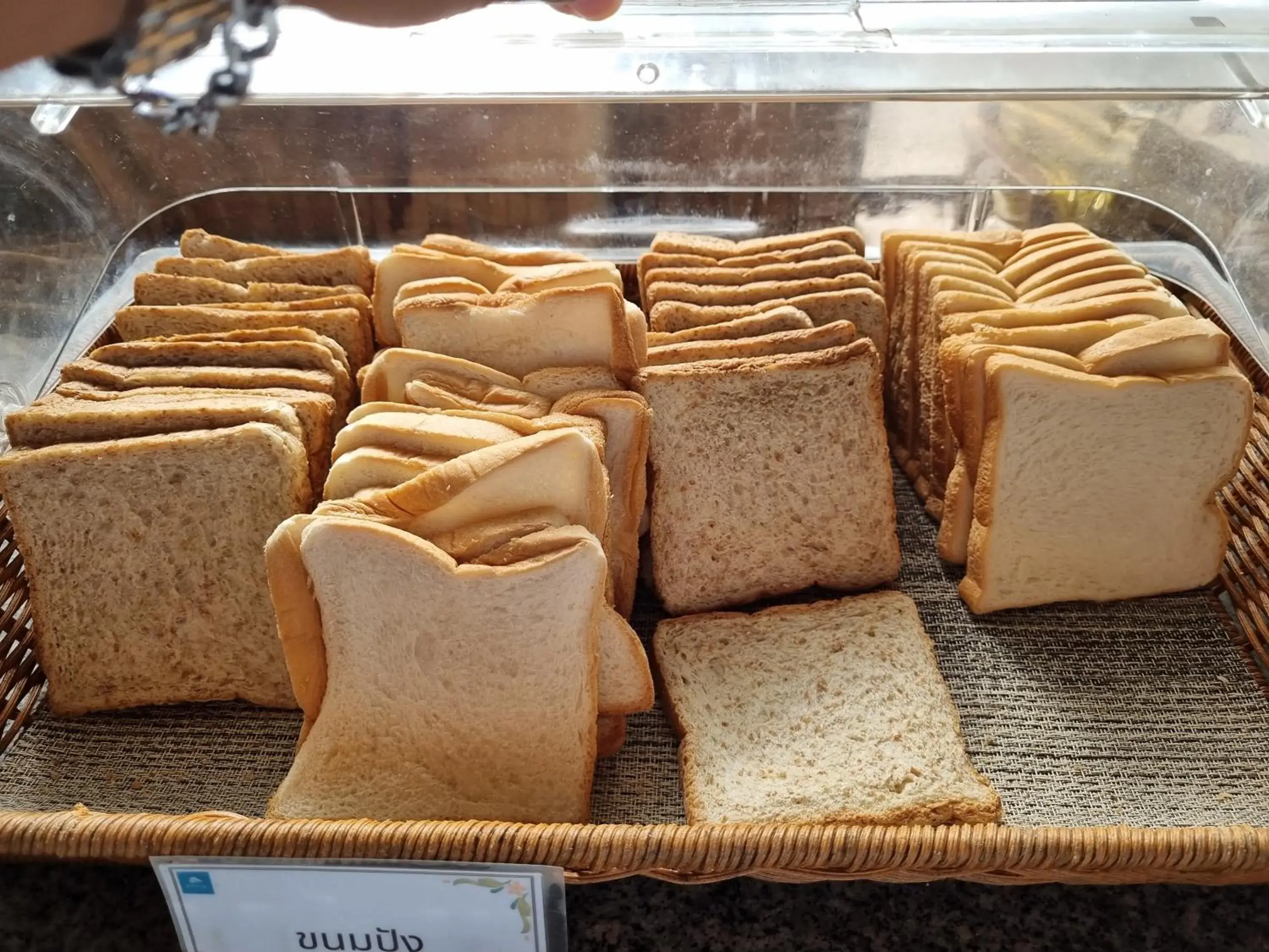 Buffet breakfast in Samed Cabana Resort Buffet breakfast in Samed Cabana Resort