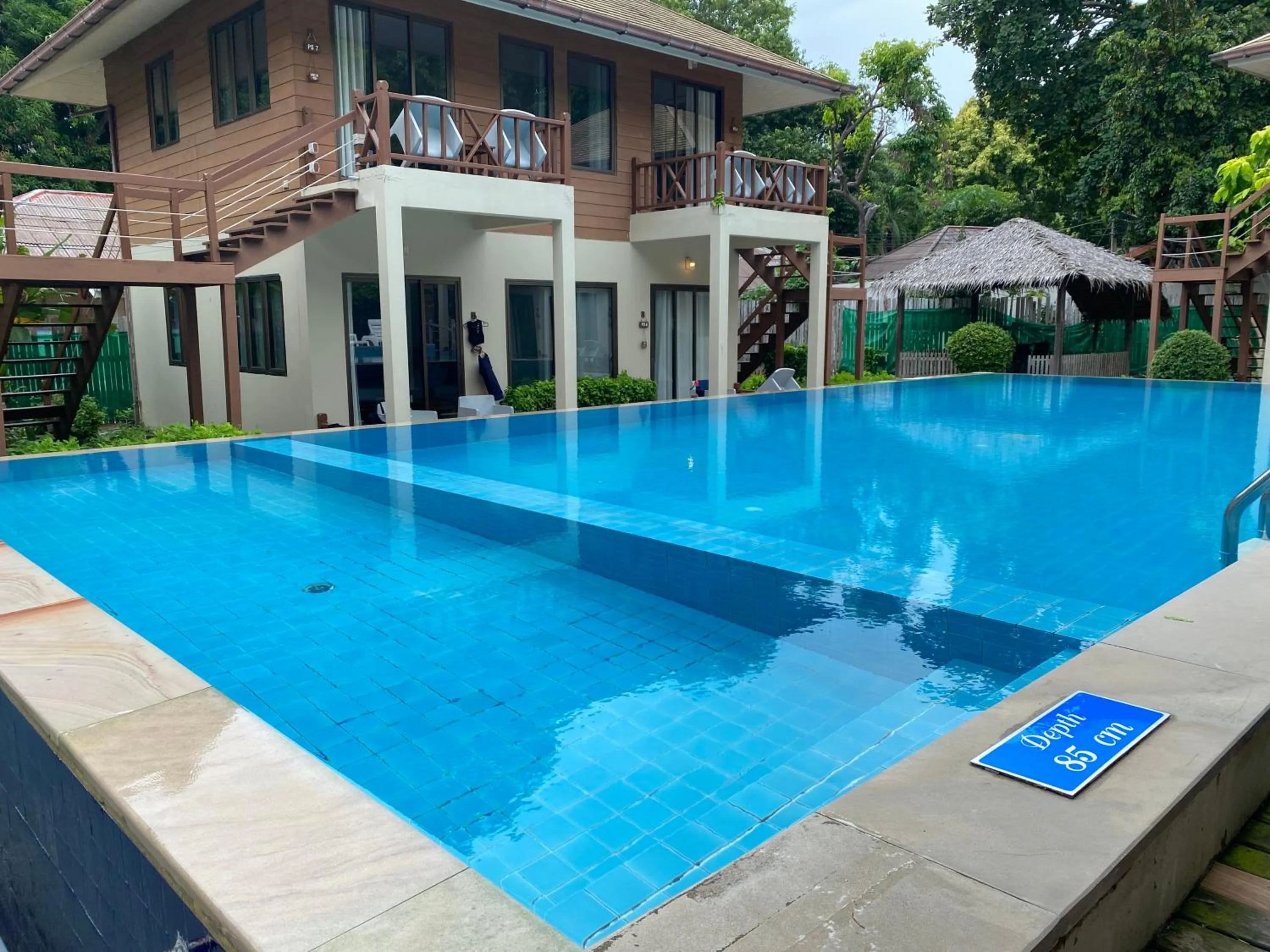 Pool view in Samed Cabana Resort