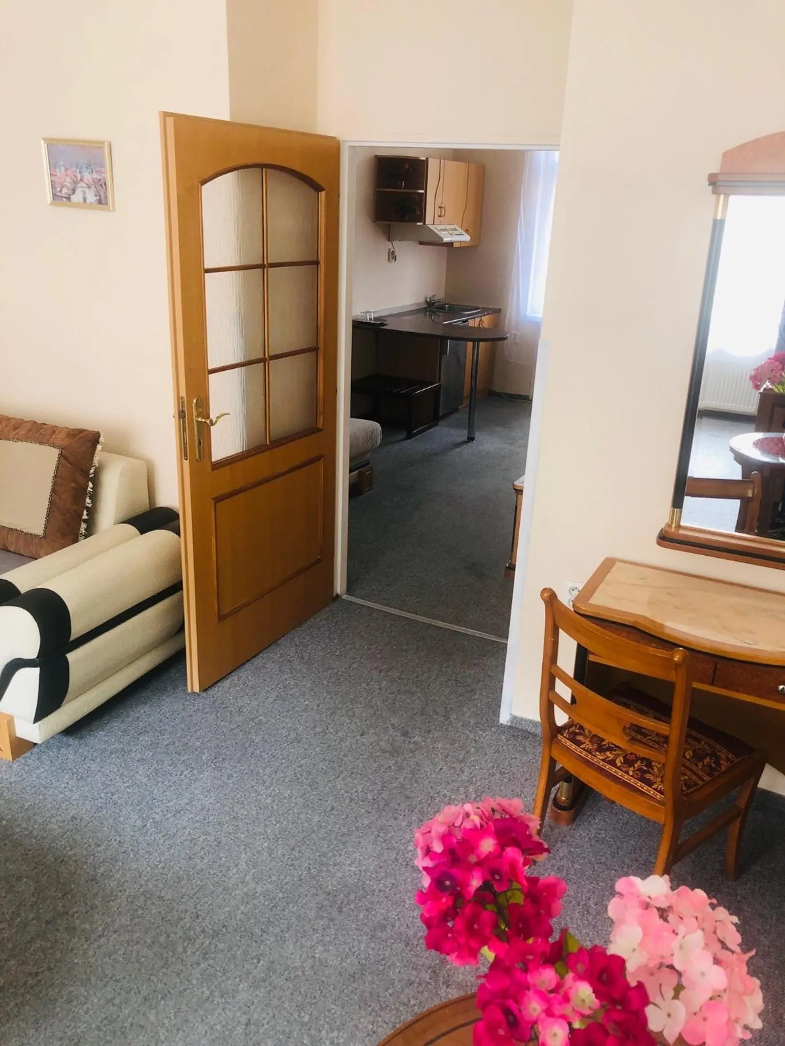 Kitchen or kitchenette in Hotel GEO