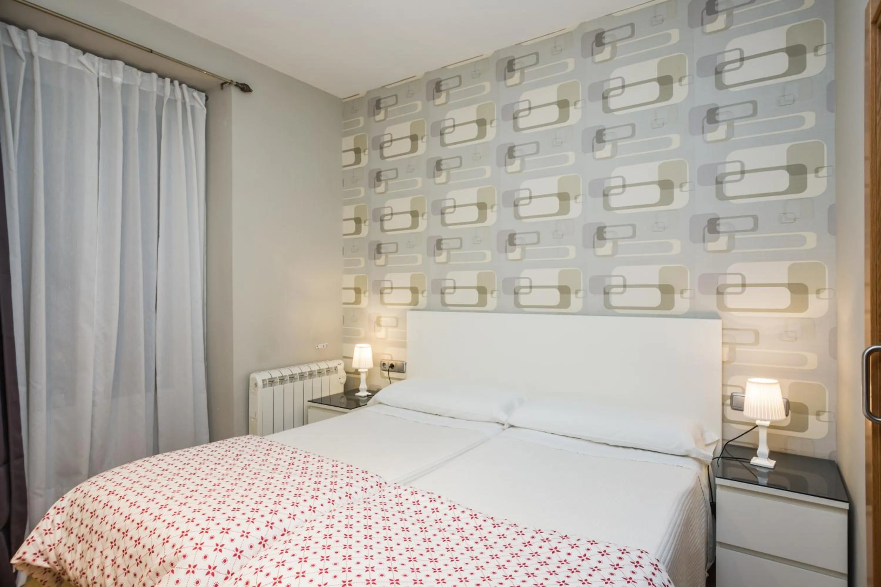 Bed in Pensión Altair