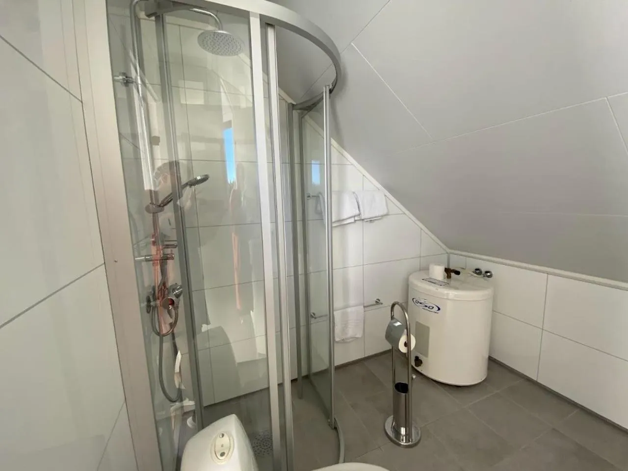 Bathroom in Fitjar Fjordhotell