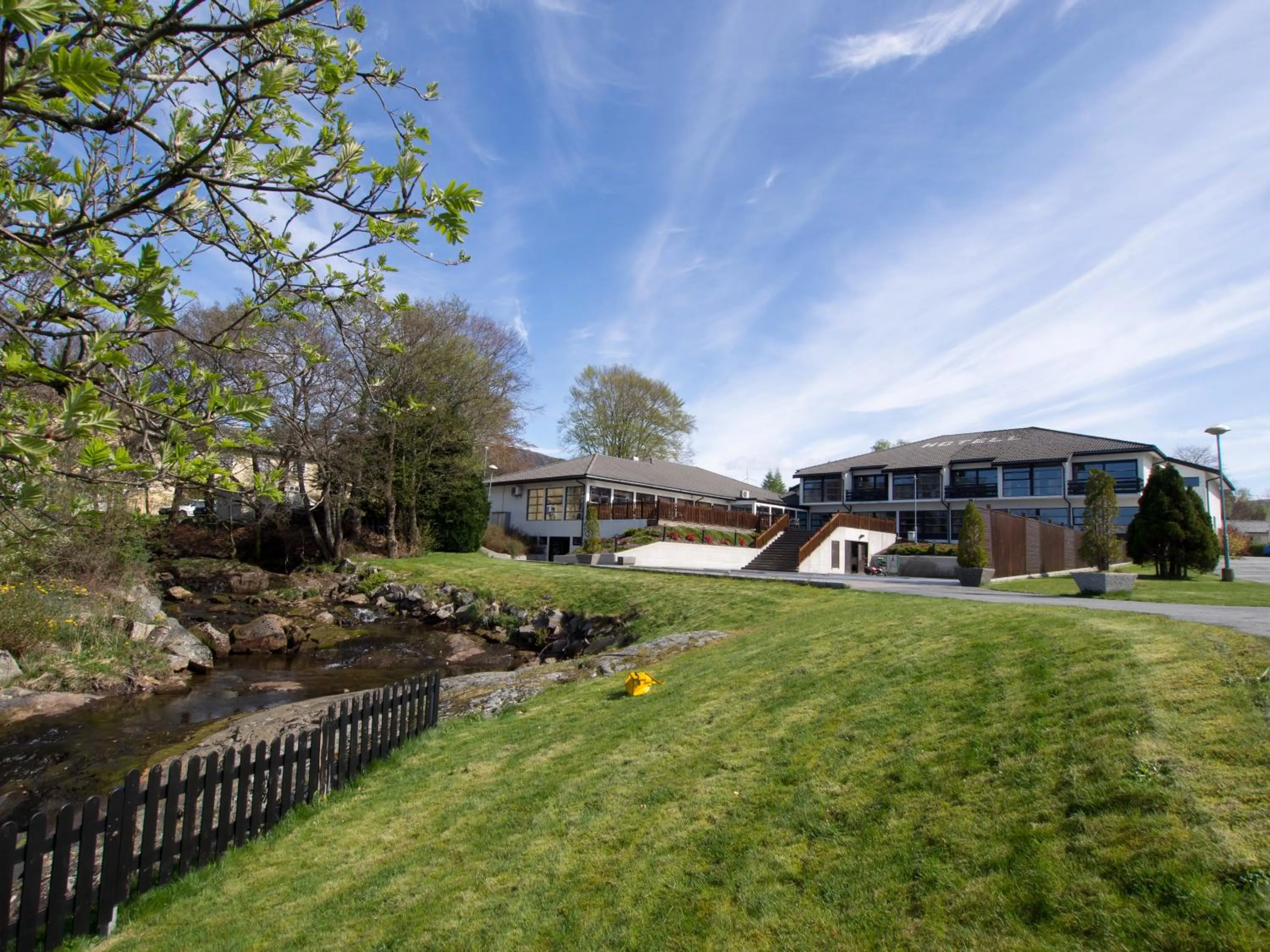 Facade/entrance in Fitjar Fjordhotell