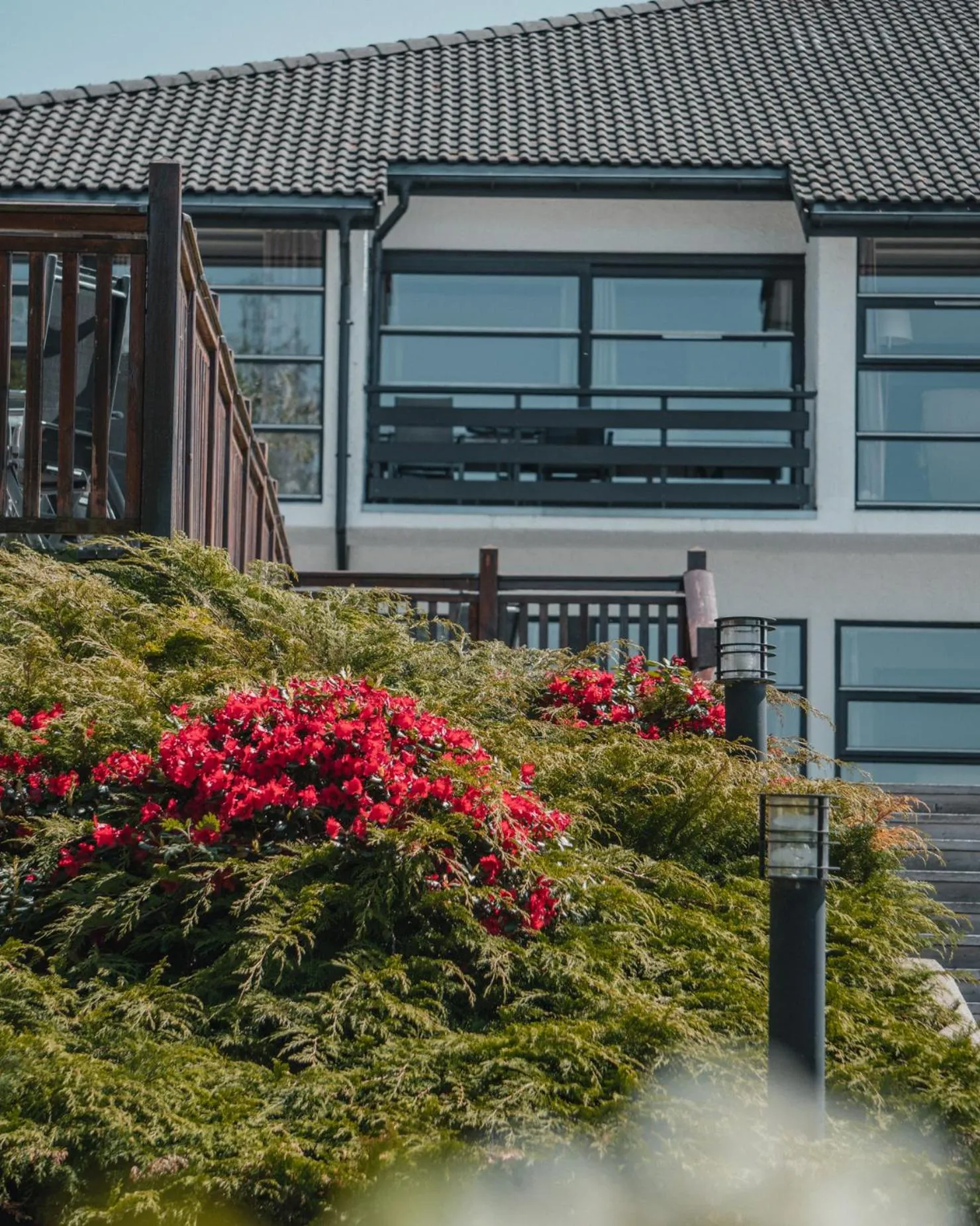 Patio in Fitjar Fjordhotell