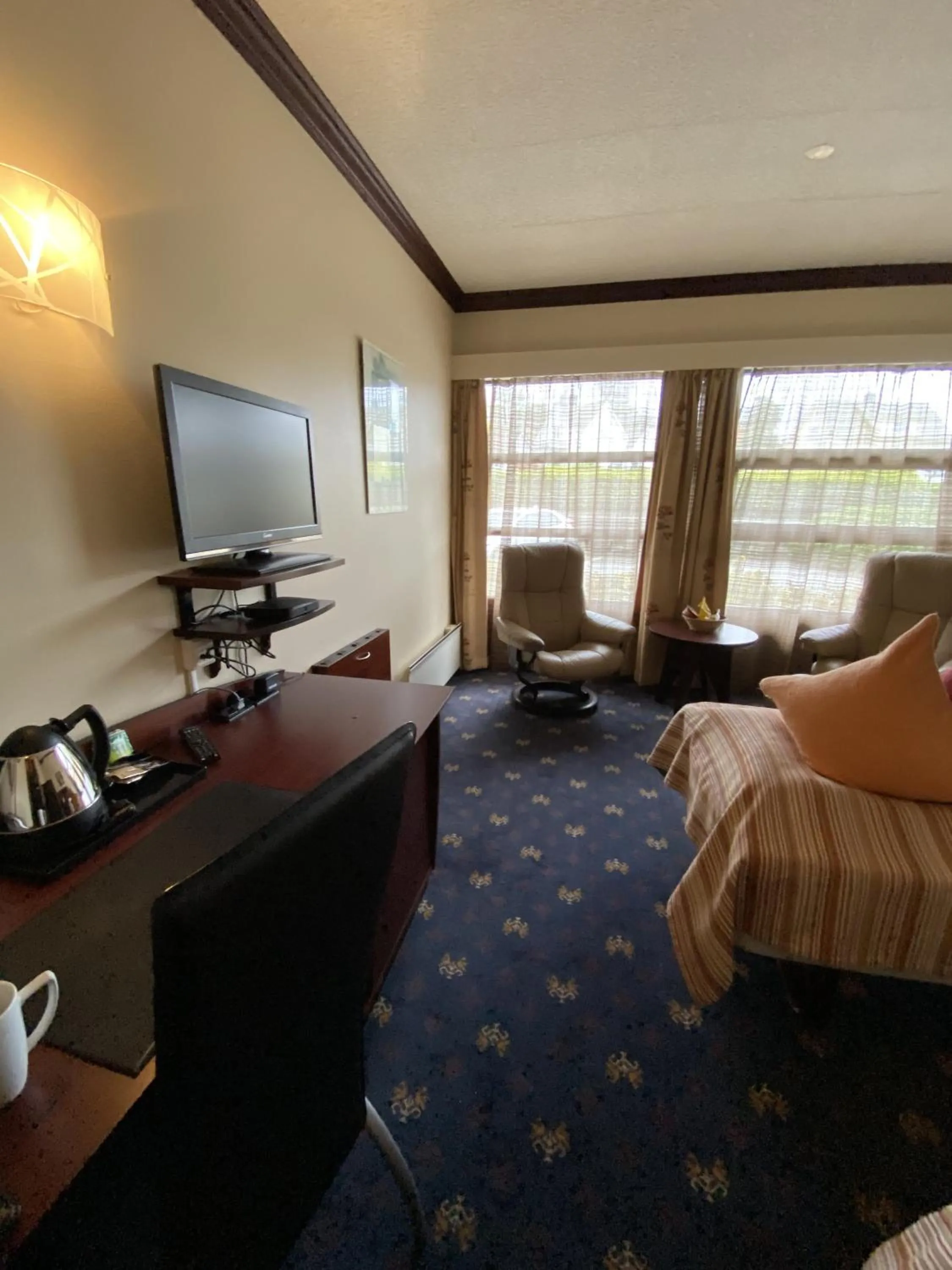 Bedroom in Fitjar Fjordhotell