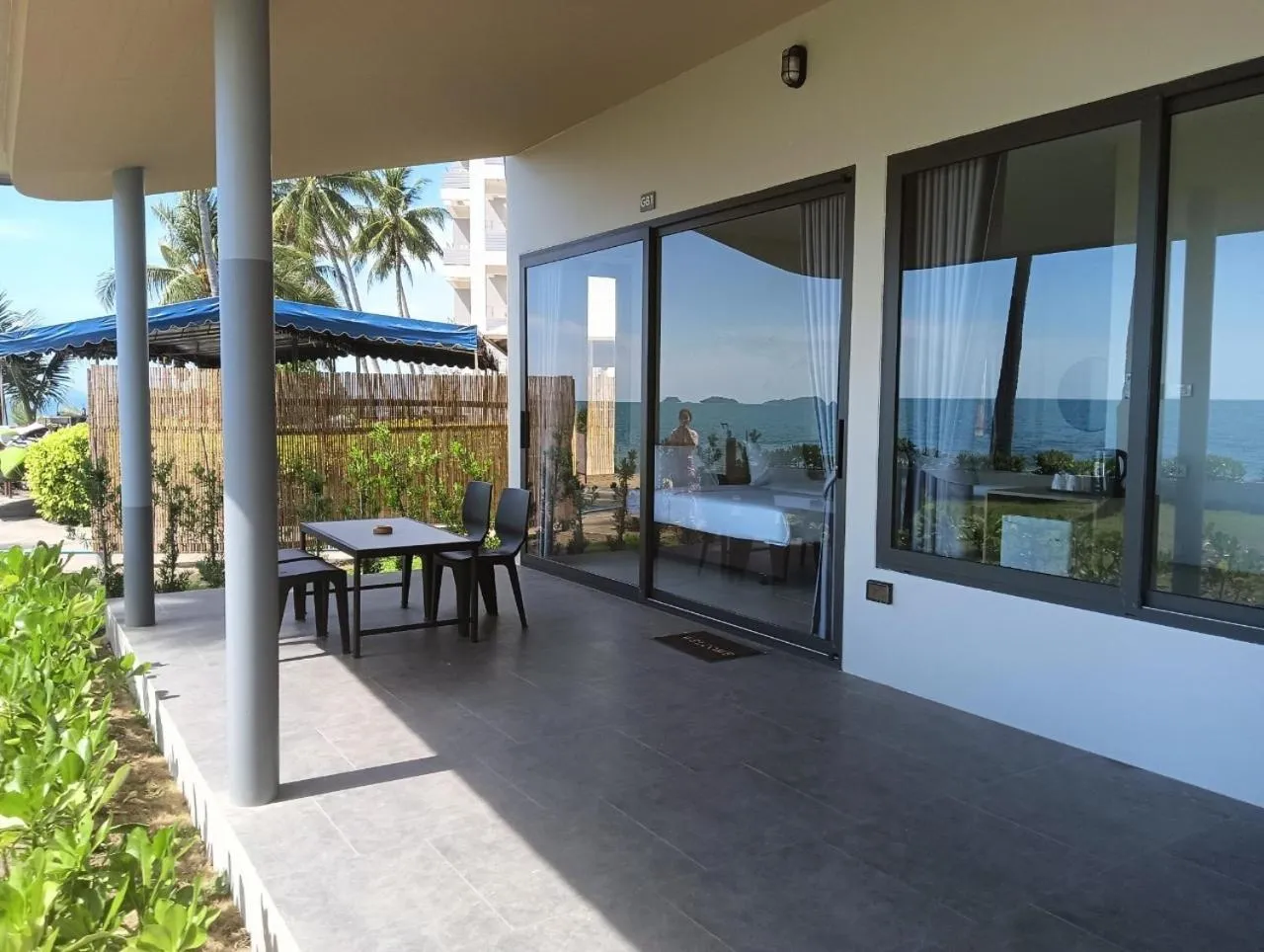 Balcony/Terrace in Rayong Chalet Resort