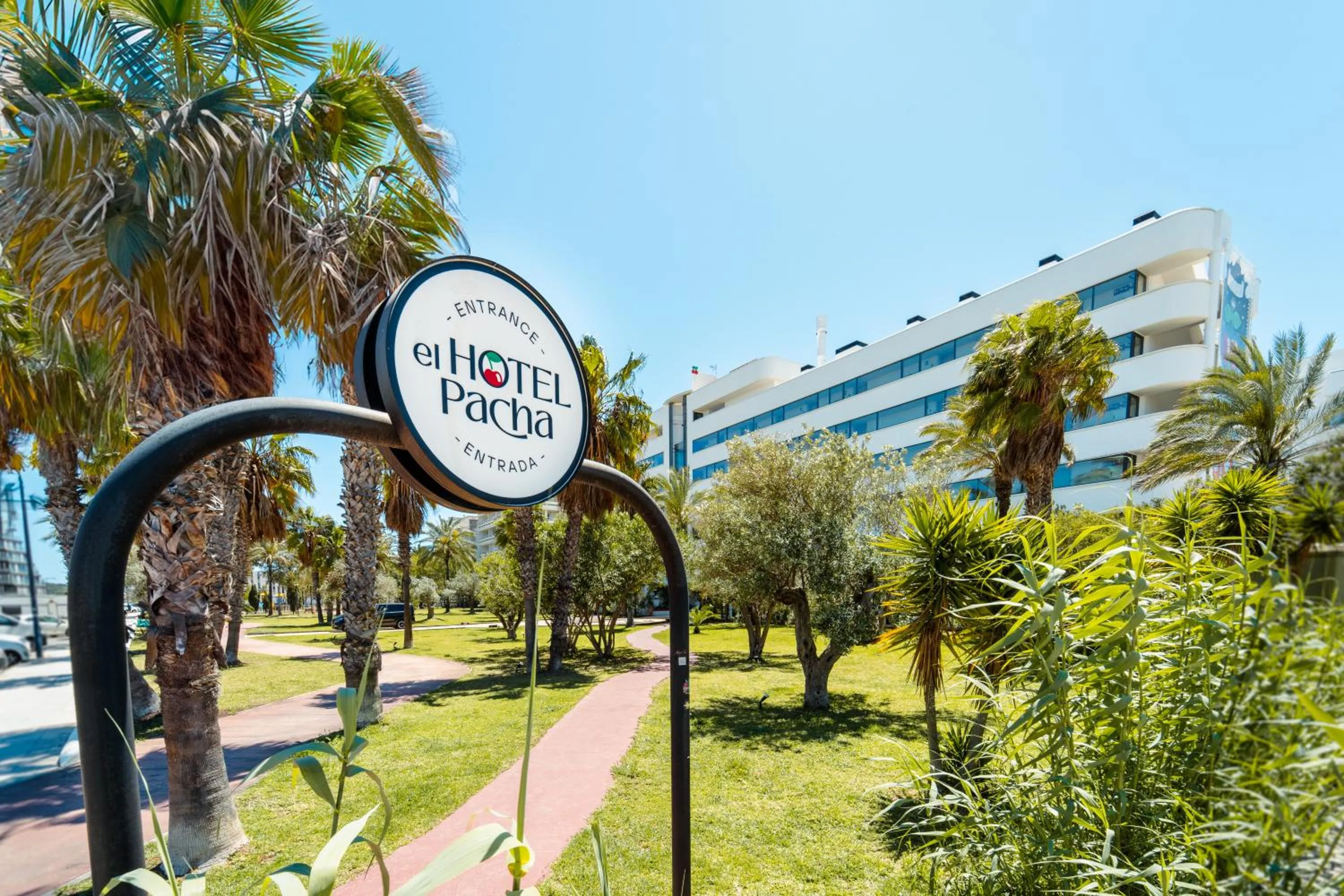 Property logo or sign in Pacha Hotel