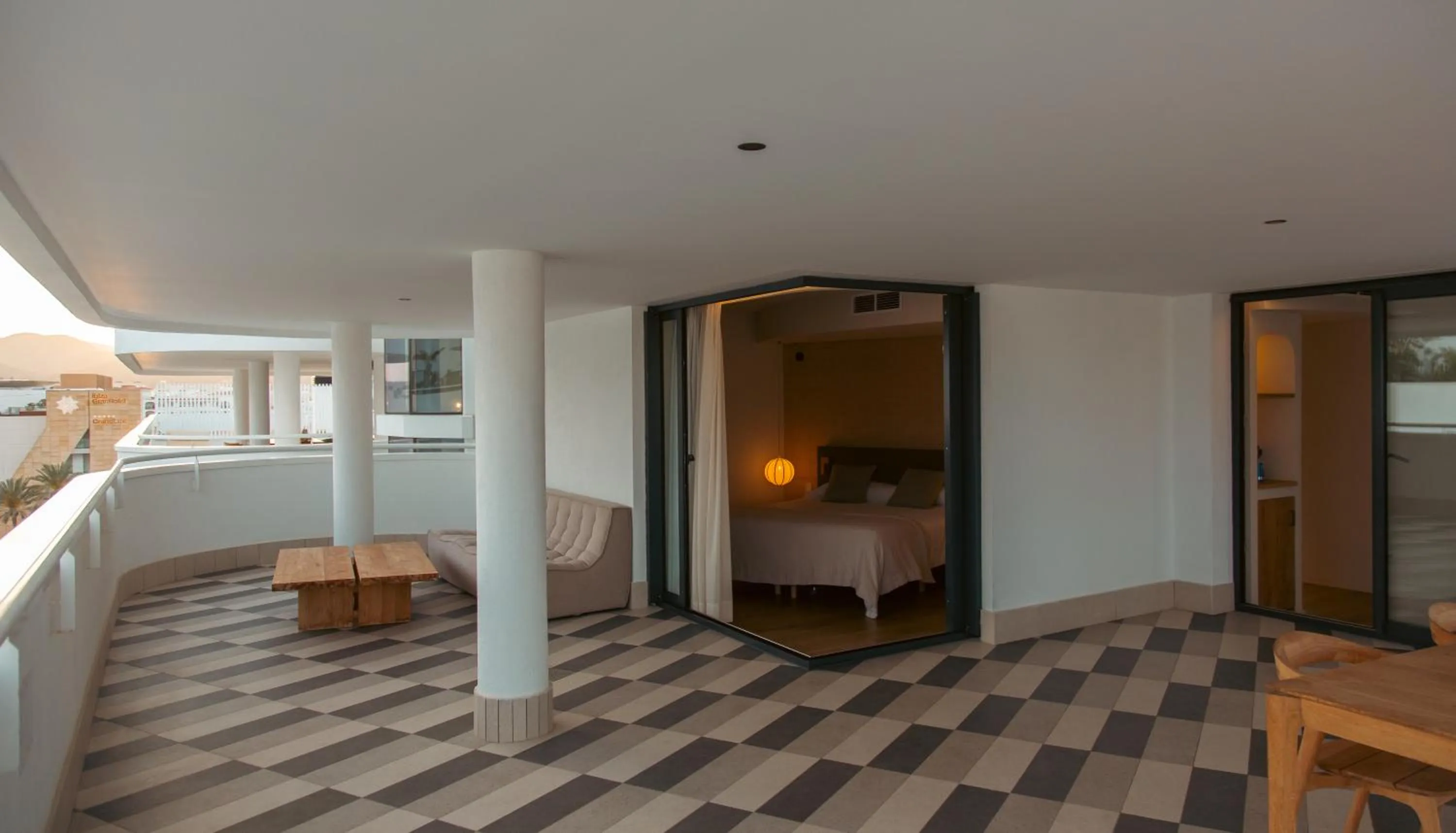 Balcony/Terrace in Pacha Hotel